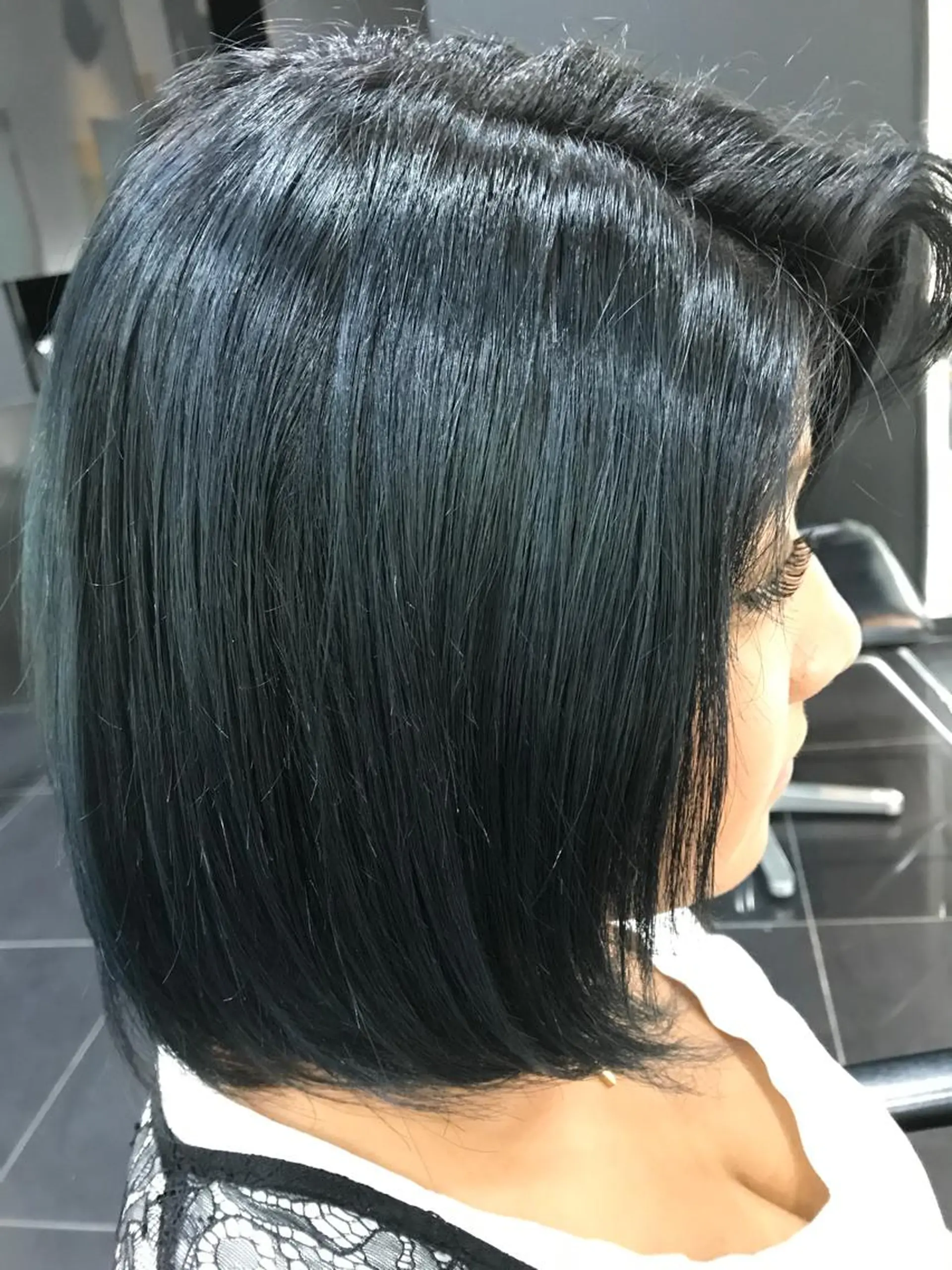 ミディアム カラー 関口 友行のヘアスタイル