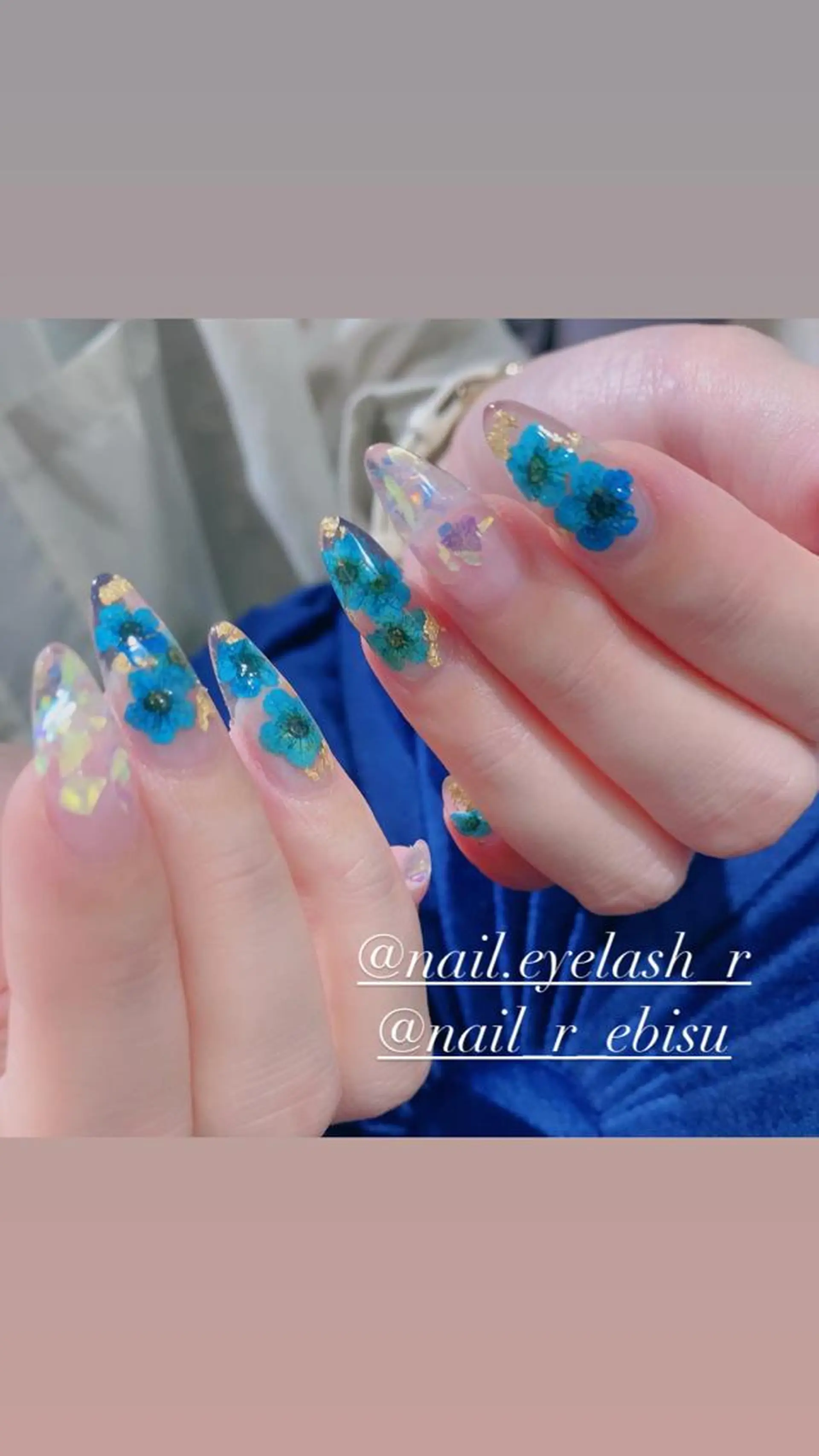 ミディアム JNA認定講師🌸 RIEのネイルデザイン