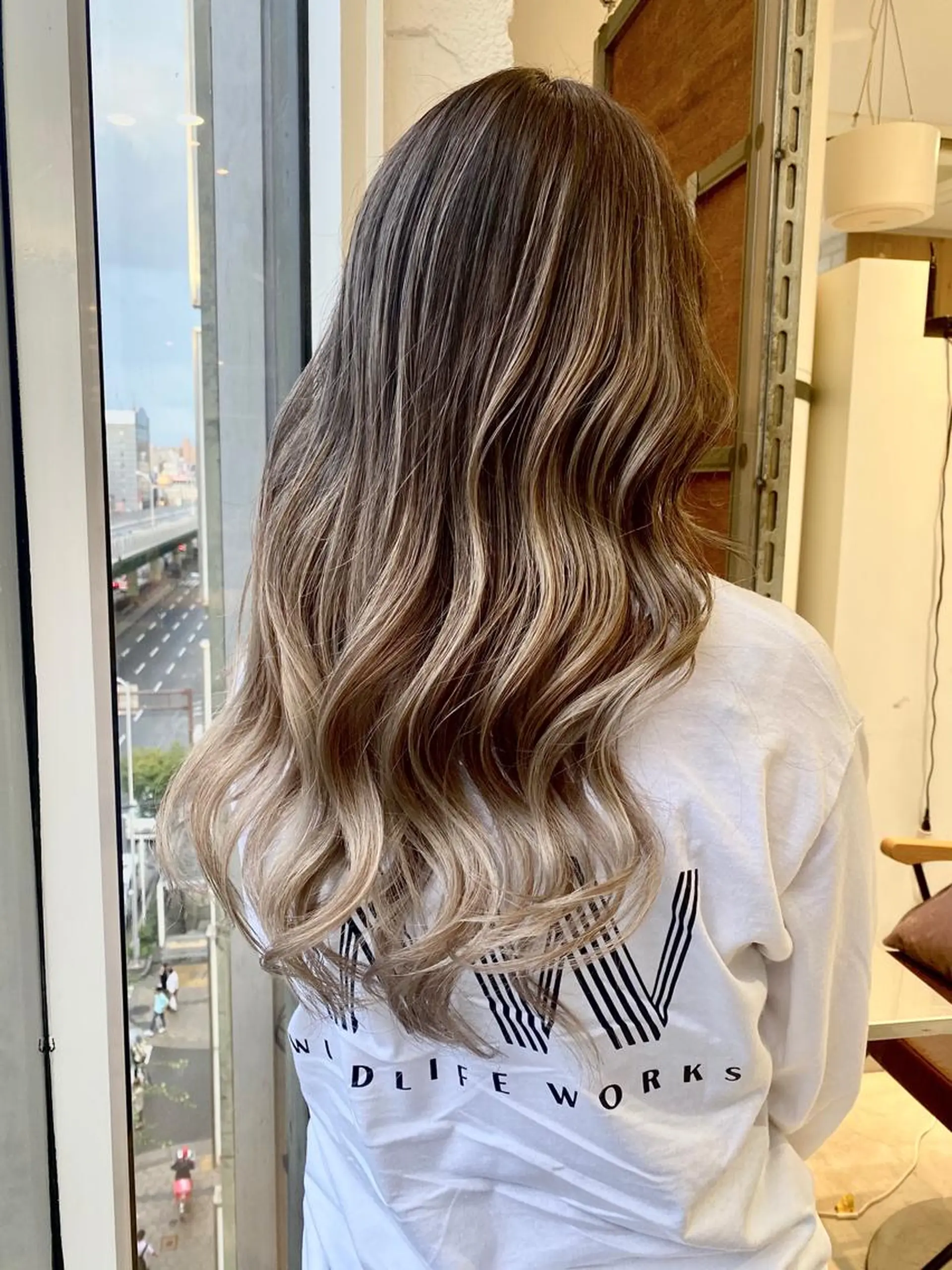 ロング カラー welring hair salonのヘアスタイル