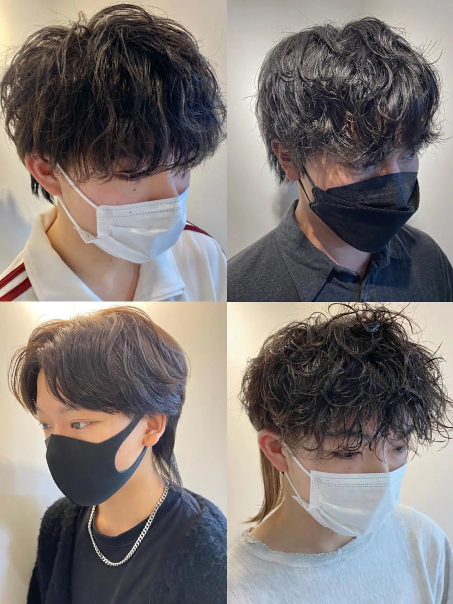 メンズ カット パーマ 髪質改善 髪質改善カラーゆうひのヘアスタイル