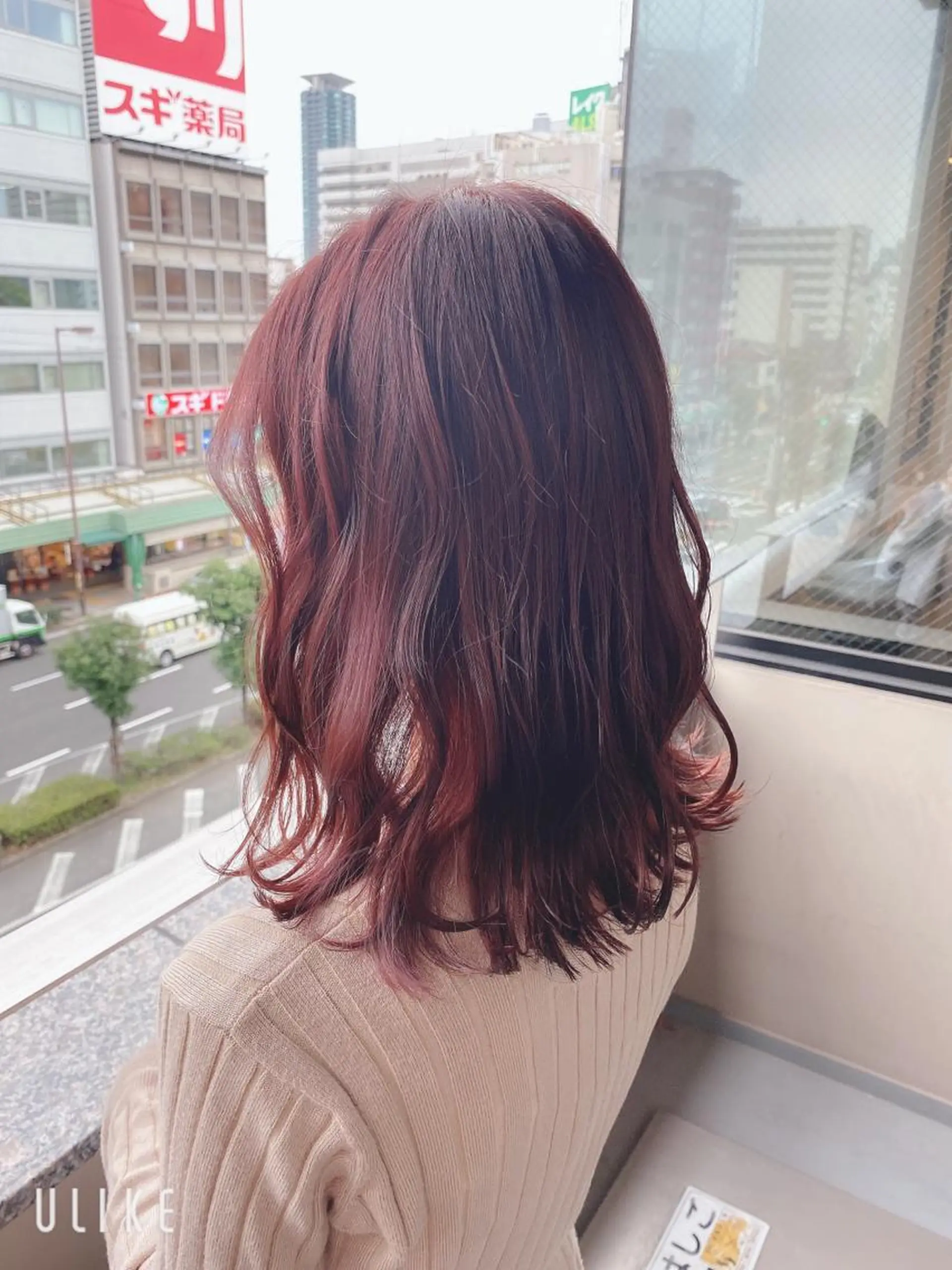 セミロング 大人可愛いヘアー🌈 uta kanaのヘアスタイル