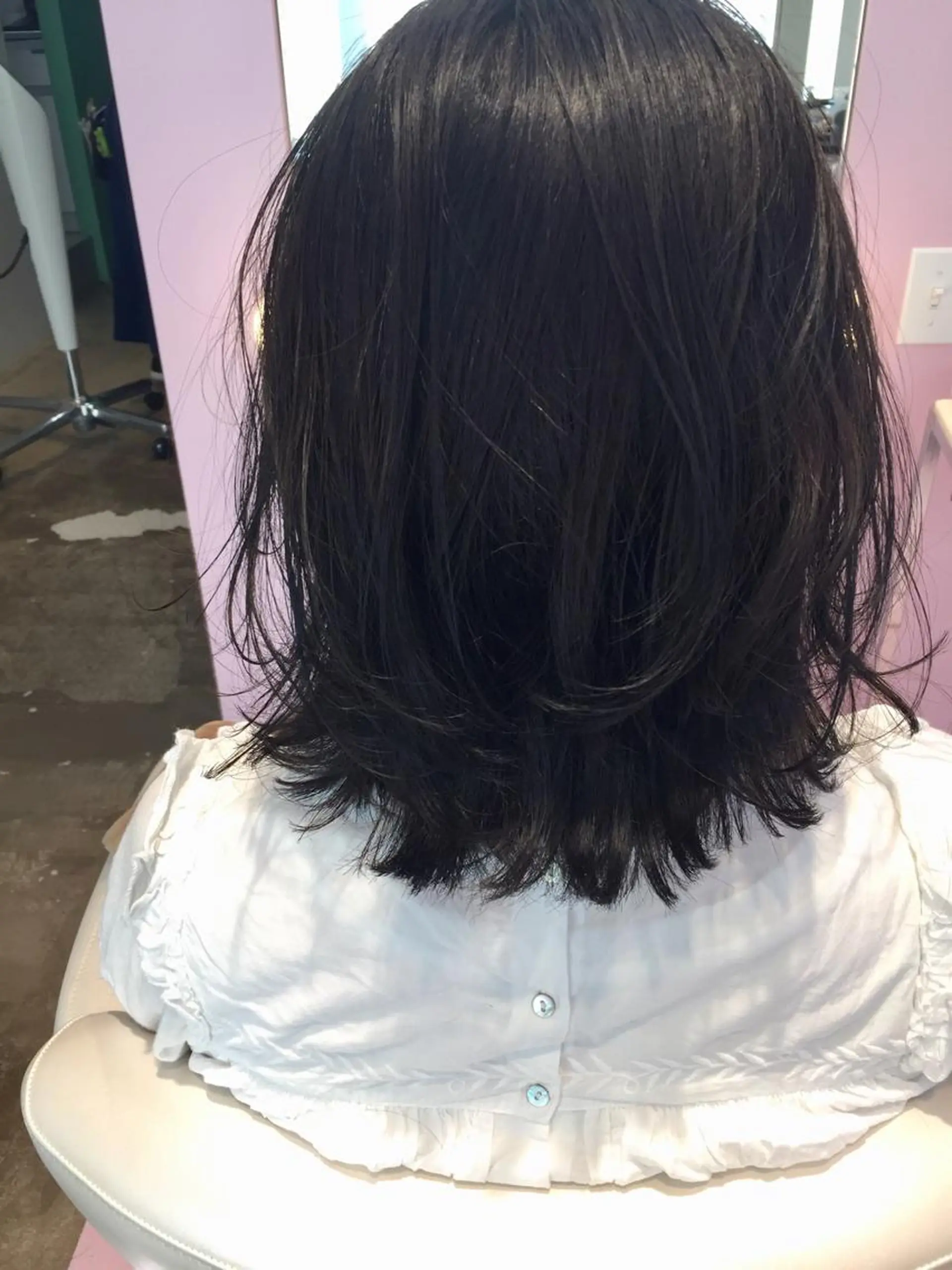 ミディアム ハイライト カット ヘアカラー トリートメント 所渉/韓国レイヤー /ウルフカットのヘアスタイル