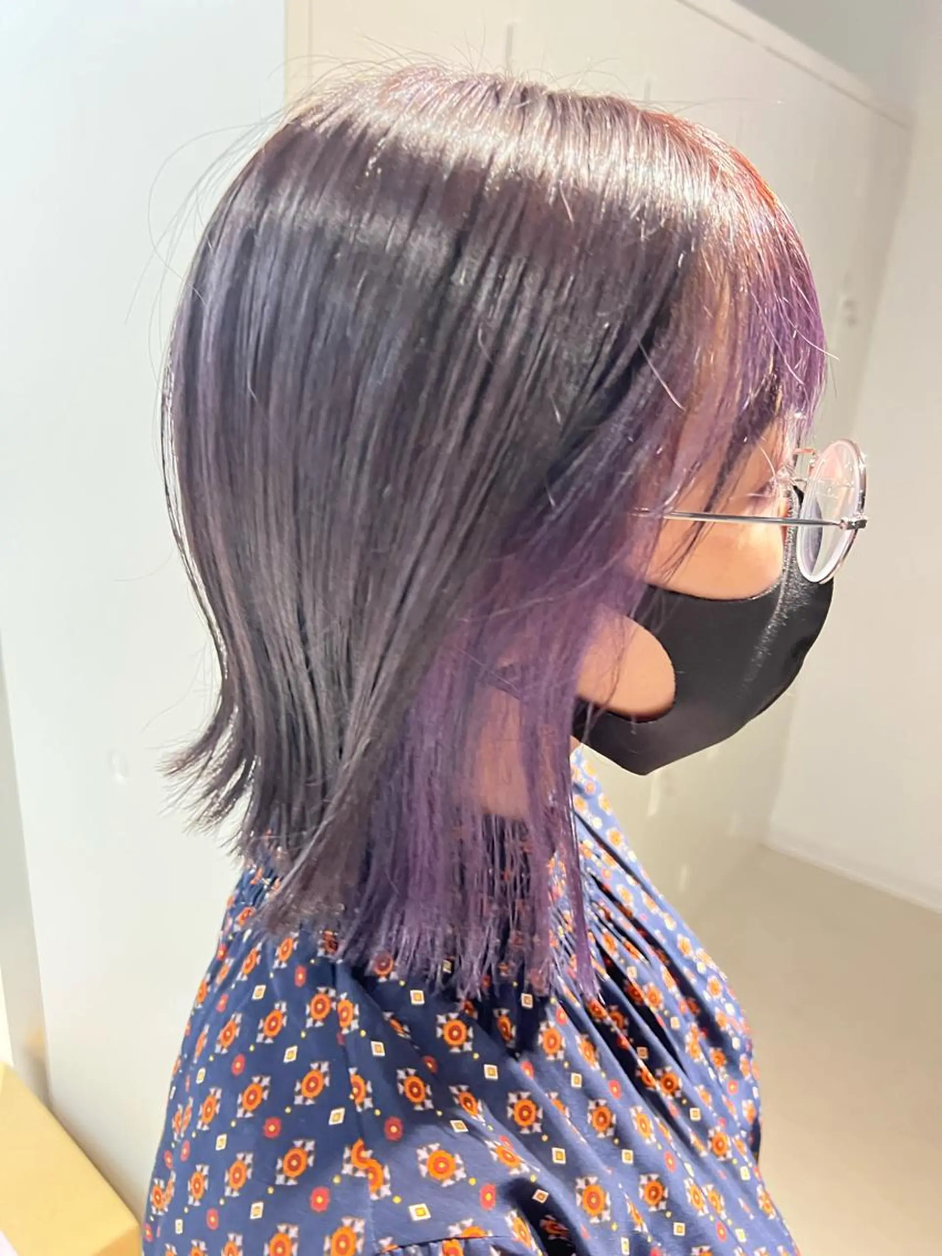 カラー ラベンダーカラー 【副店長】DAYS 2nd 久木山湧也のヘアスタイル