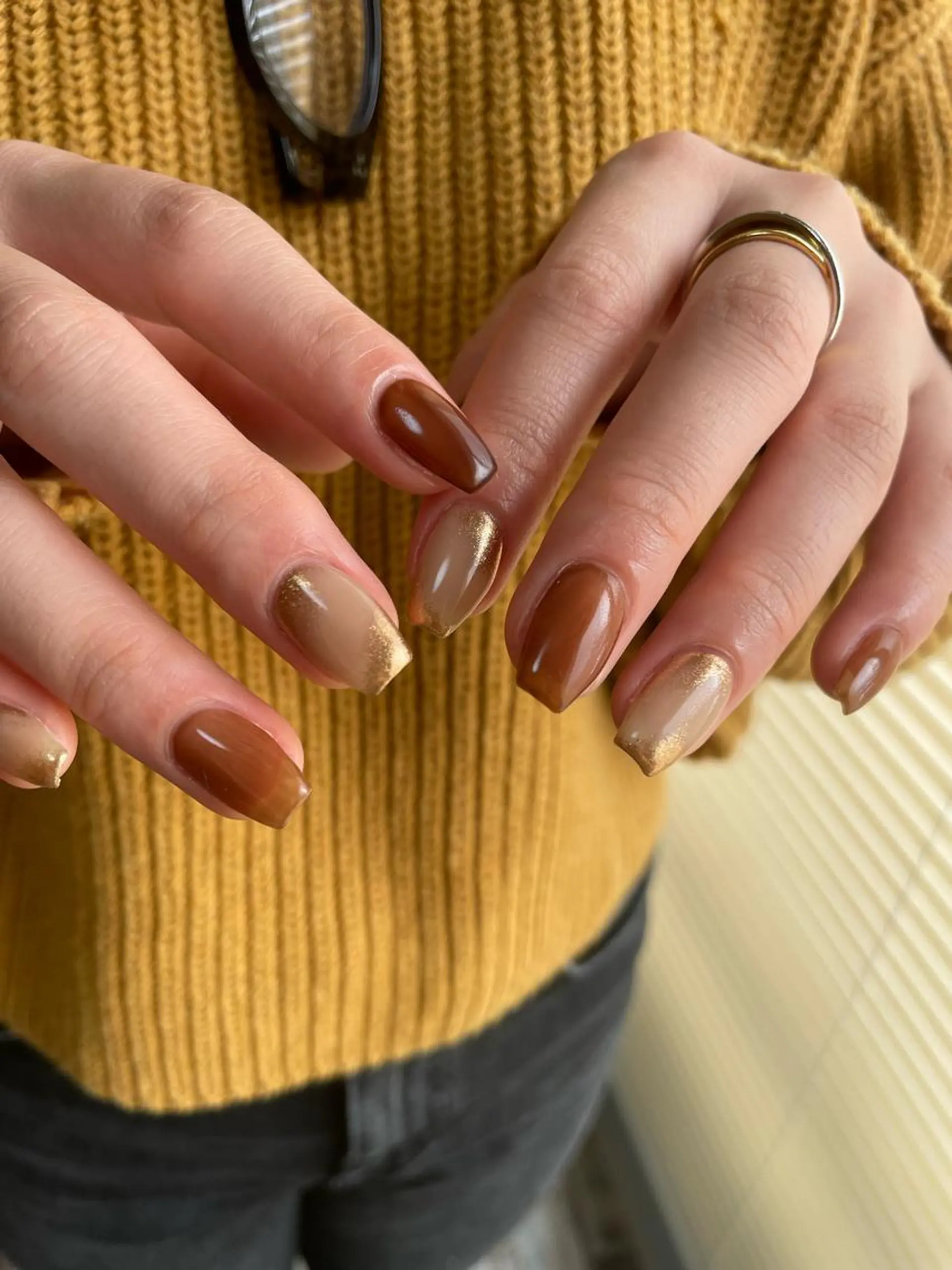 ネイル ハンドネイル 𝑡𝑖𝑎𝑚𓂃 きむらゆきののネイルデザイン