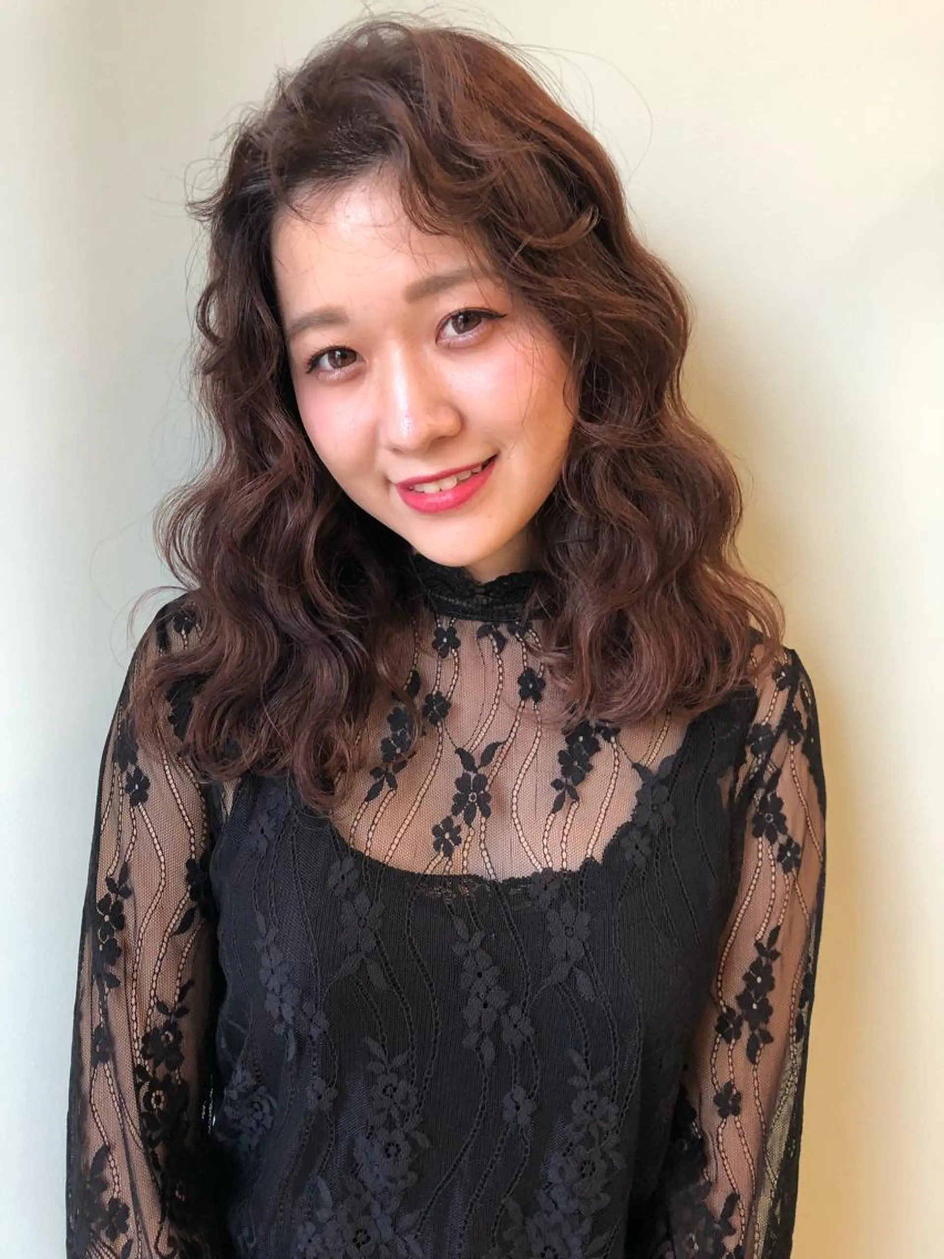 セミロング risa/ 名古屋美容室のヘアスタイル