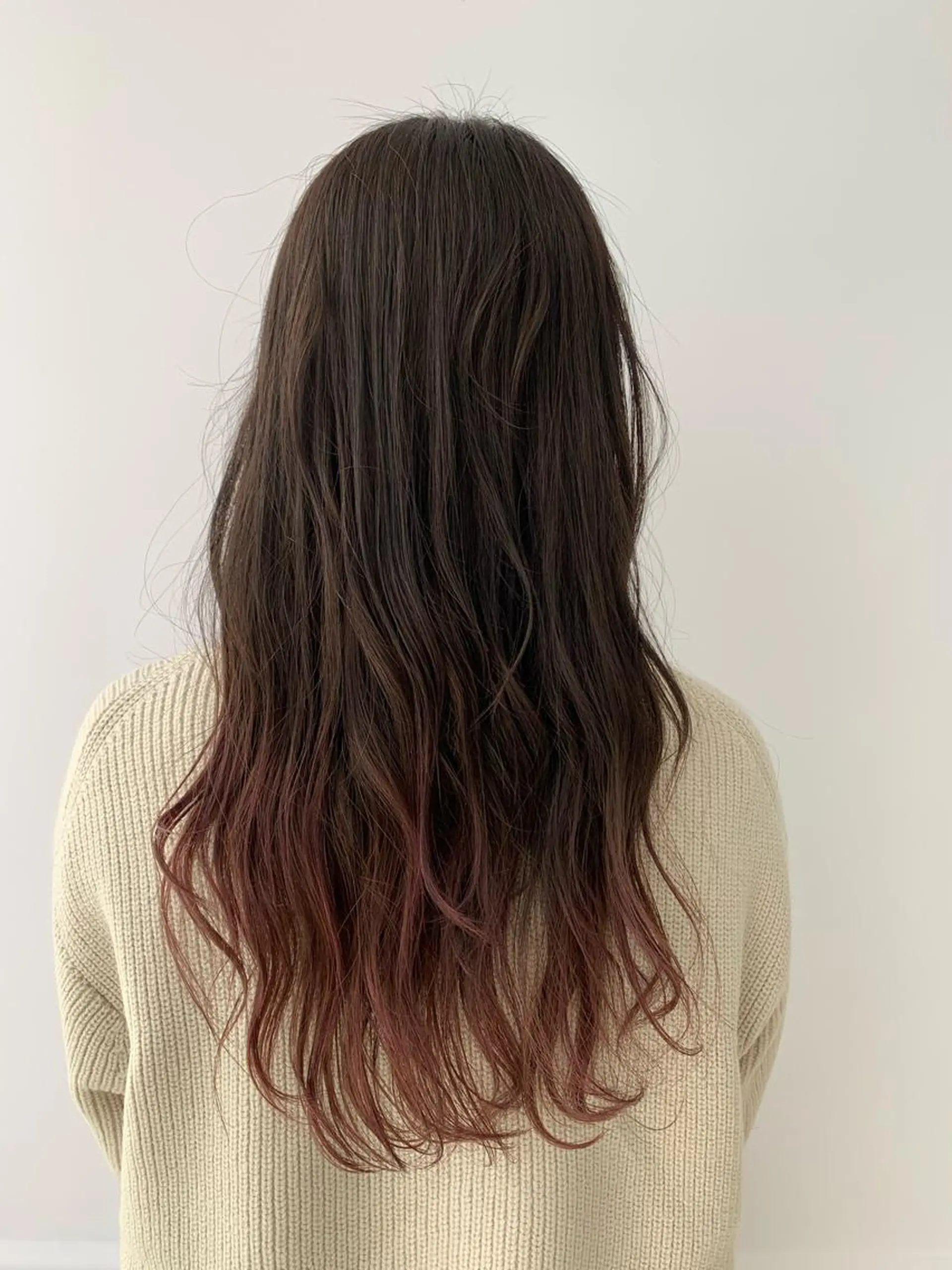 ロング カラー ハッシュカット/四条 烏丸/寺本弘樹のヘアスタイル