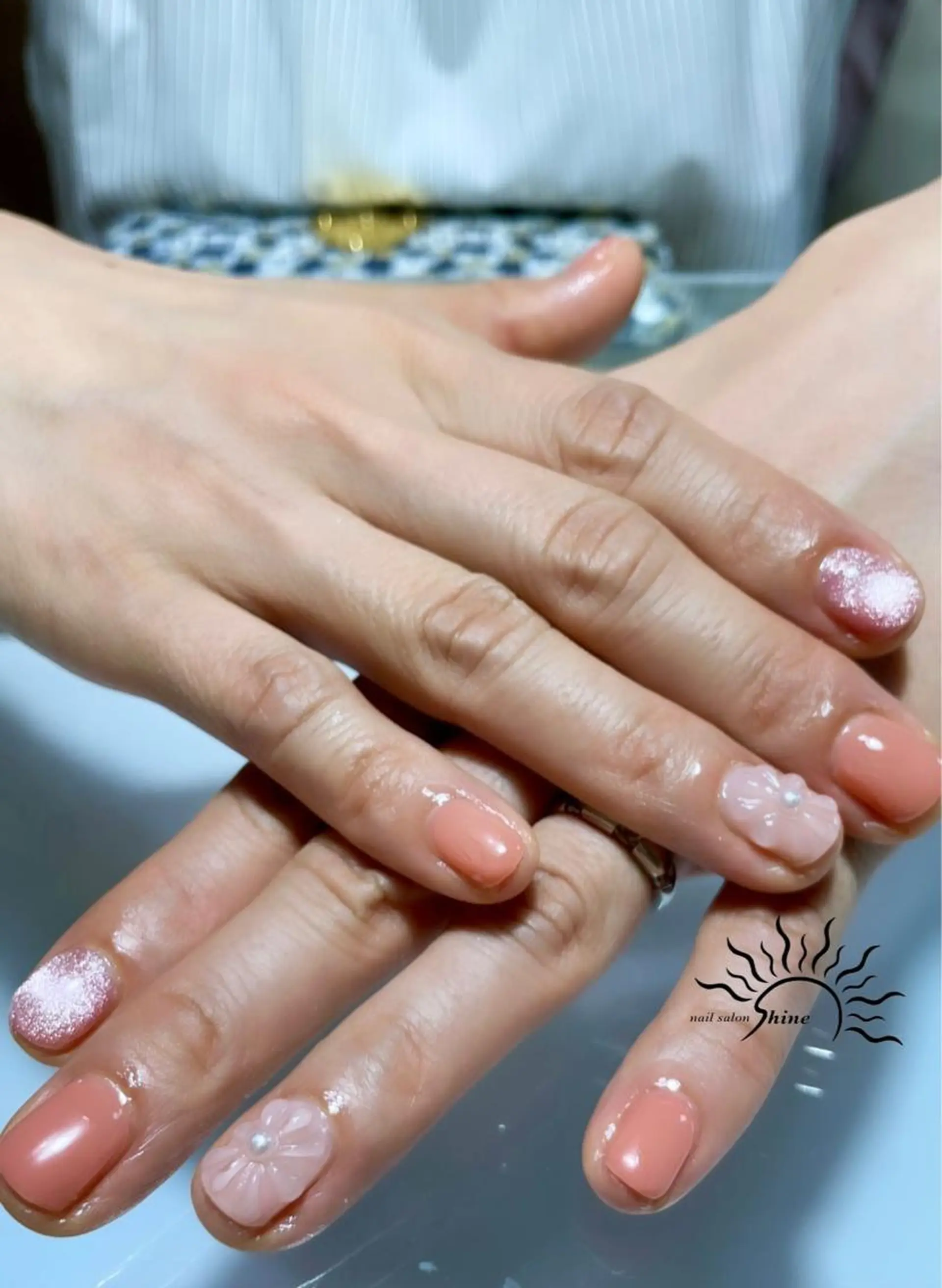 ネイル フットネイル n.s _shineのネイルデザイン