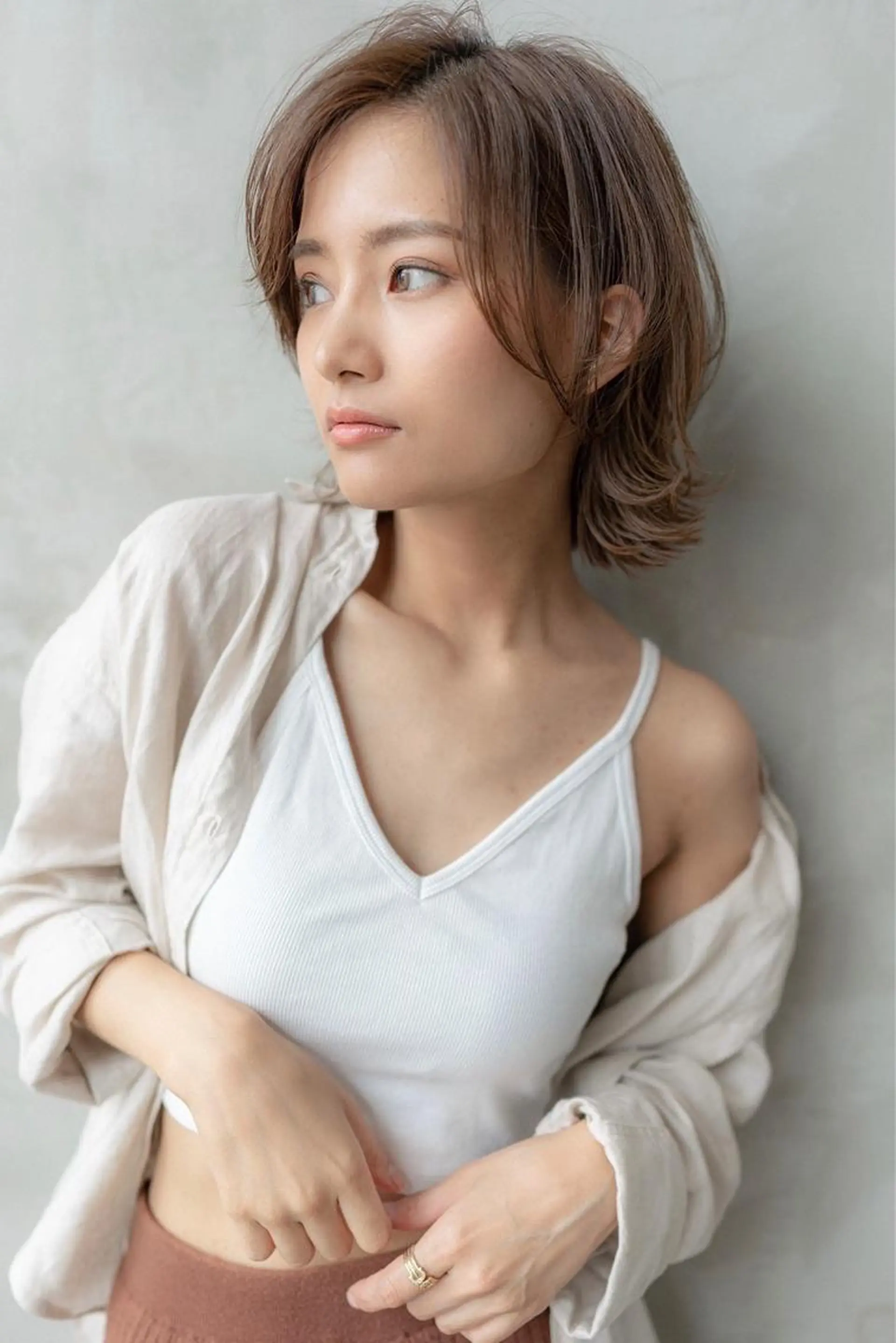 ミディアム カラー 髪質改善 10月限定モニター 髪質改善美髪矯正のヘアスタイル