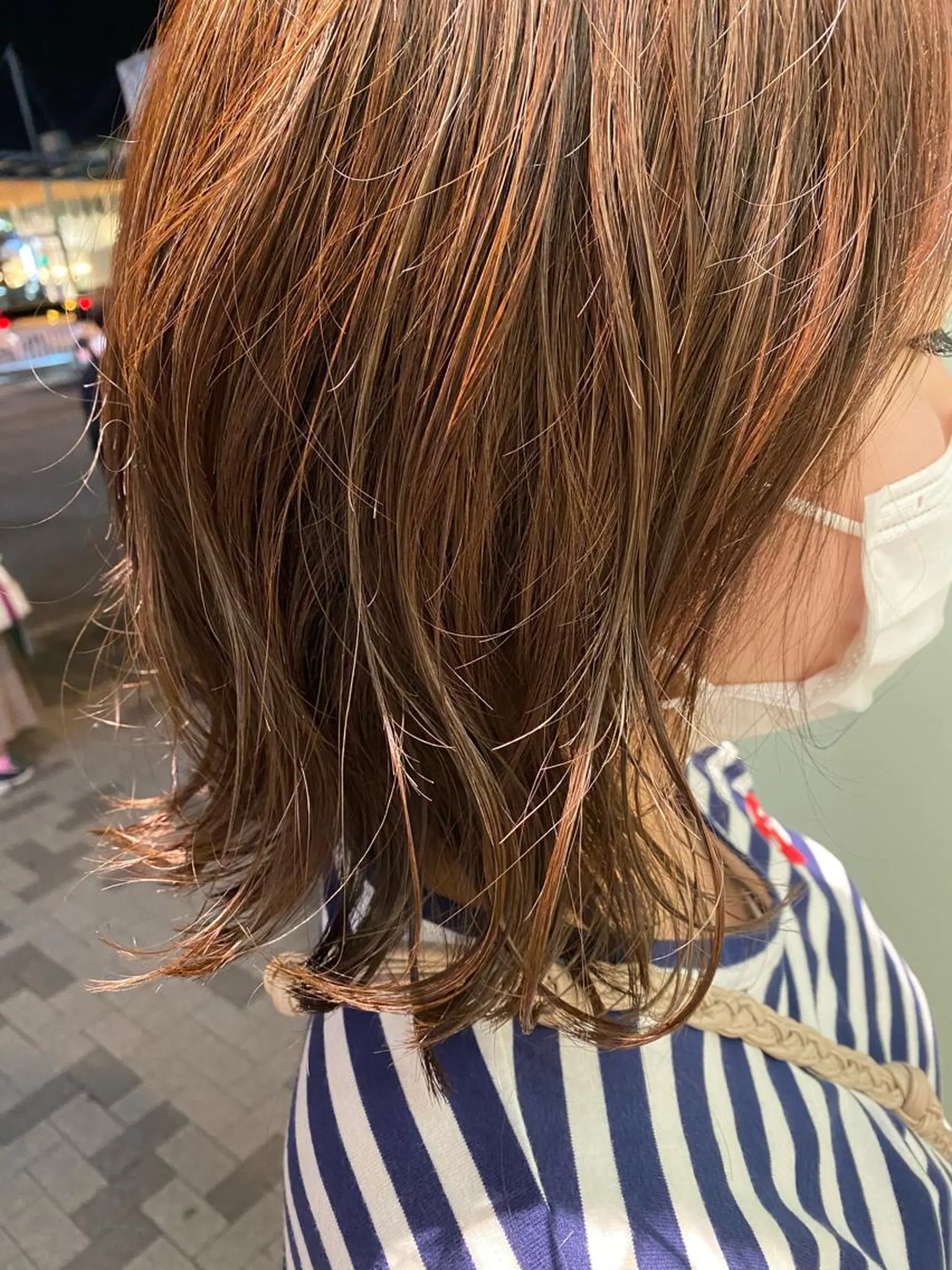 セミロング 吉田 翔太のヘアスタイル