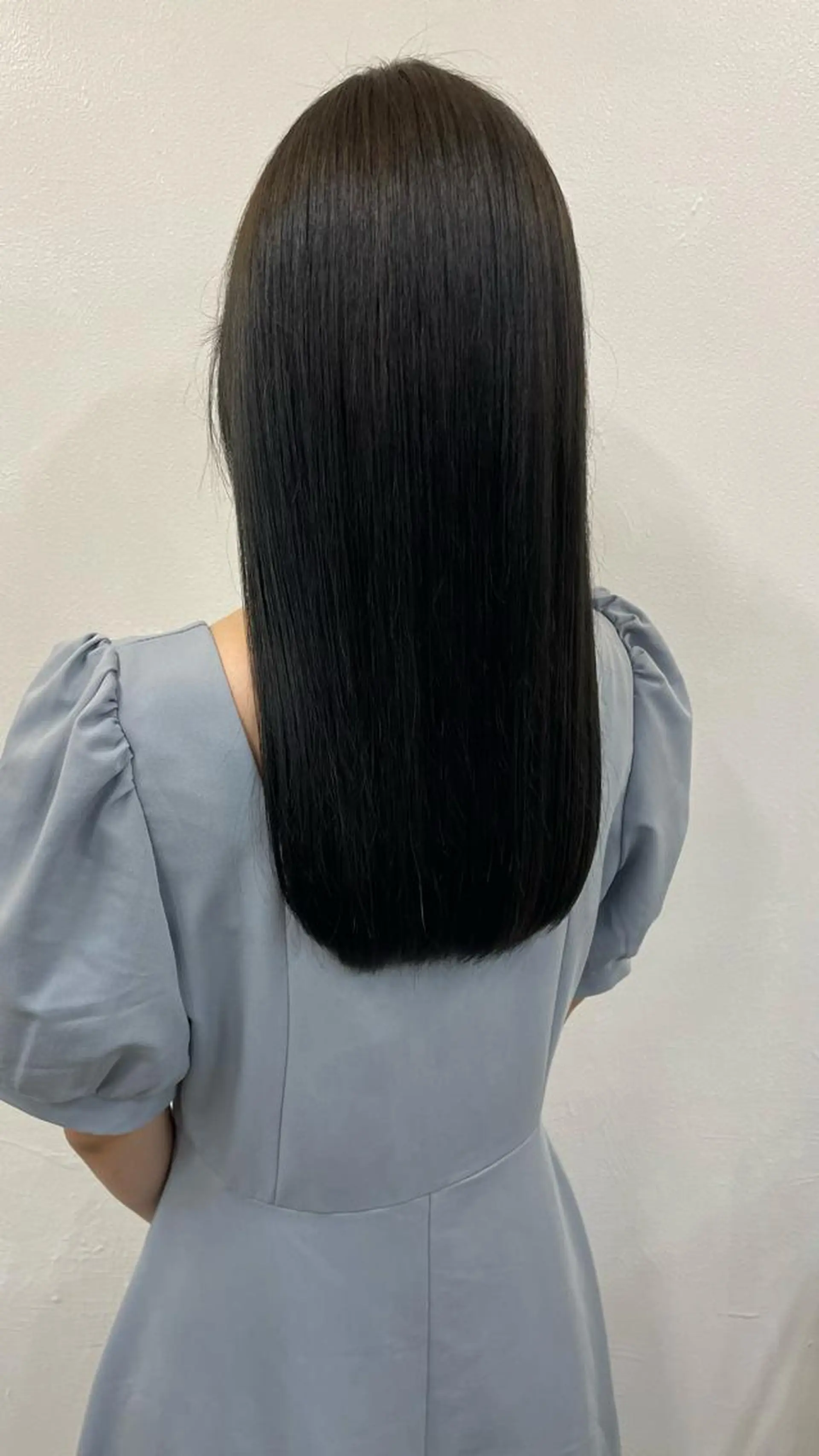 セミロング カットモデル募集 長谷川のヘアスタイル