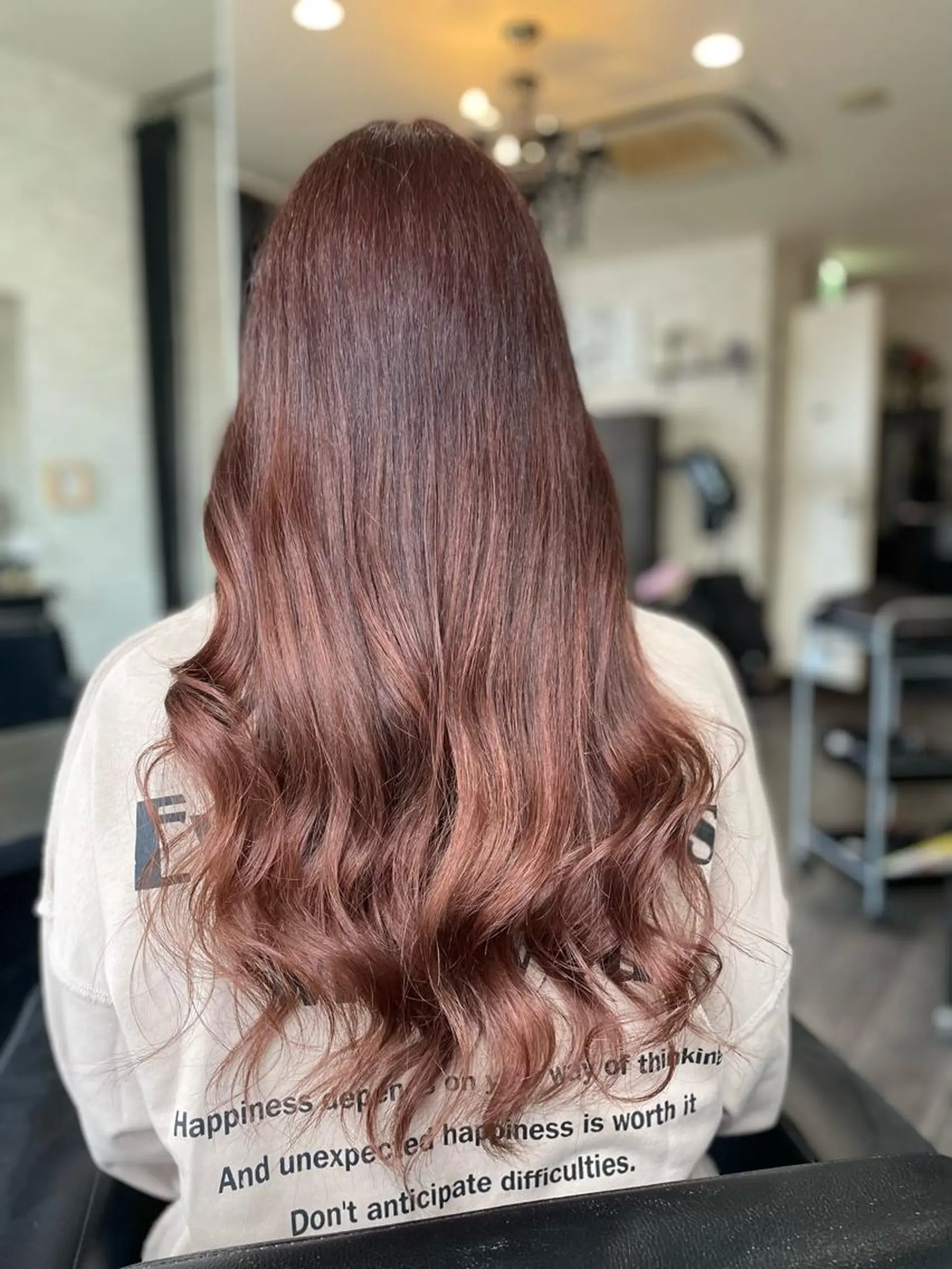 ロング トリートメント ヘアカラー 【Lilly】成田 紗英のヘアスタイル