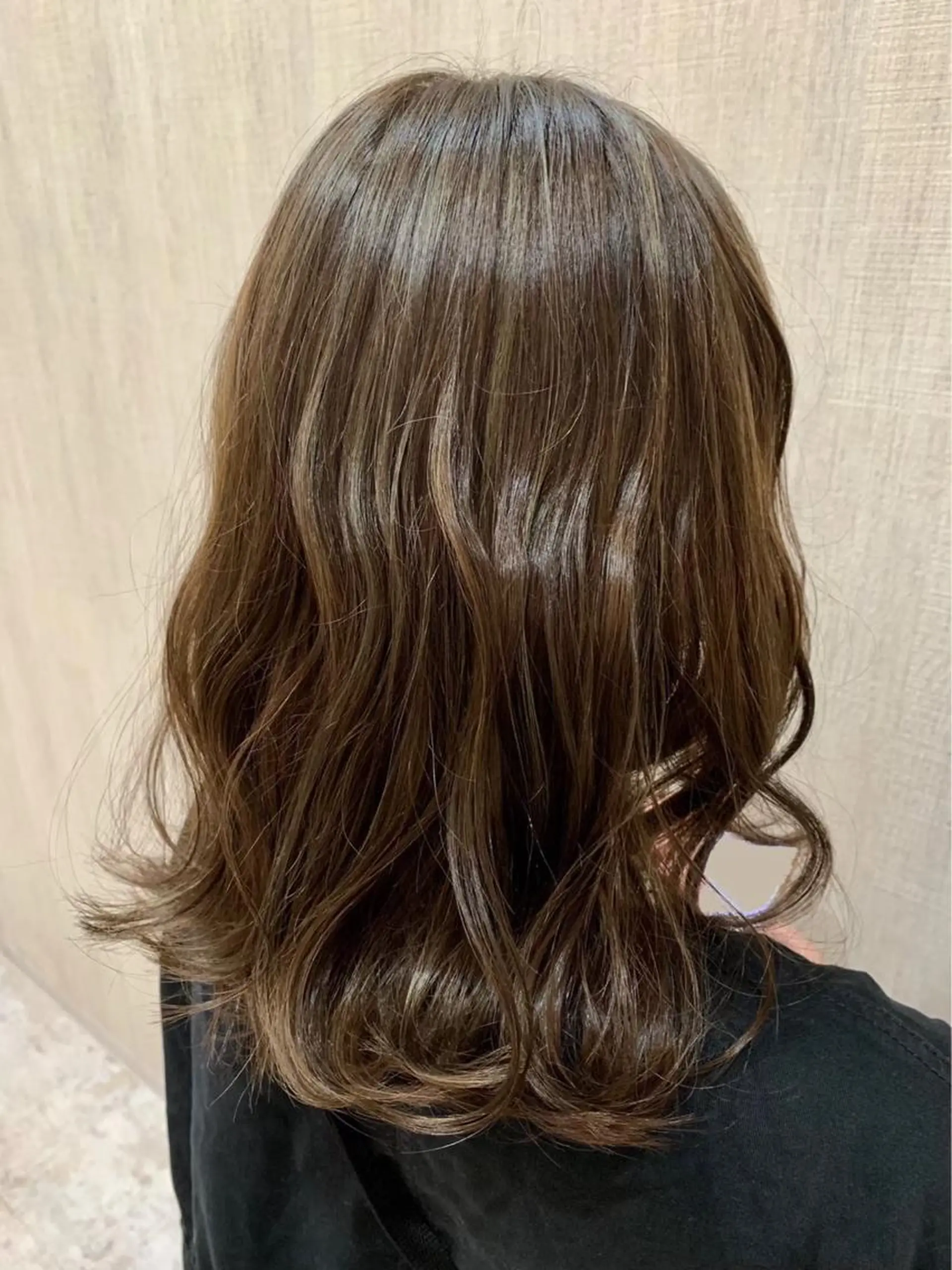 セミロング カラー 🇰🇷jisoo -ジス-🇰🇷のヘアスタイル