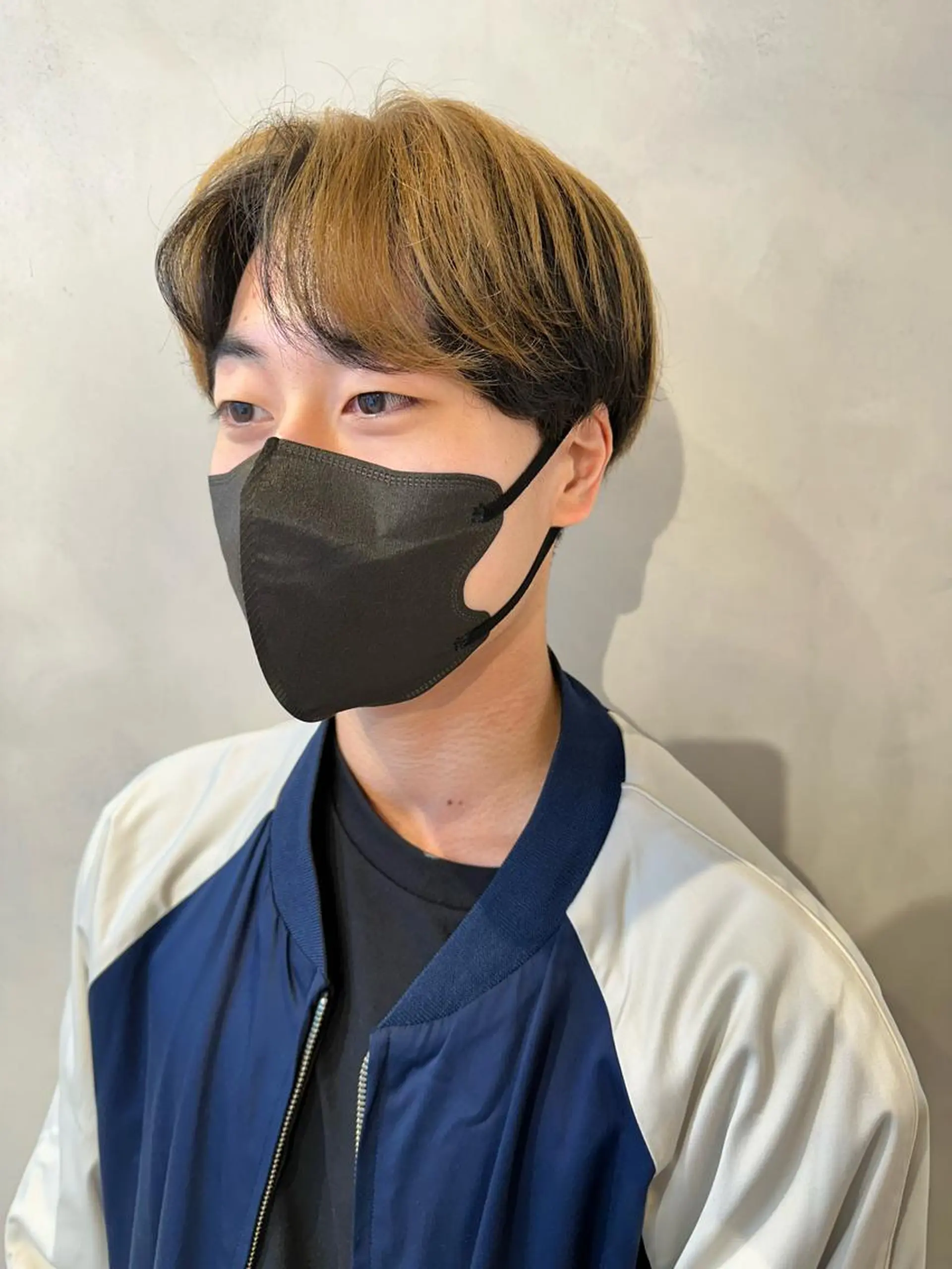 メンズ カット ヘアカラー トリートメント 渋谷レイヤーカット/ 暖色艶カラー🩵高橋のヘアスタイル