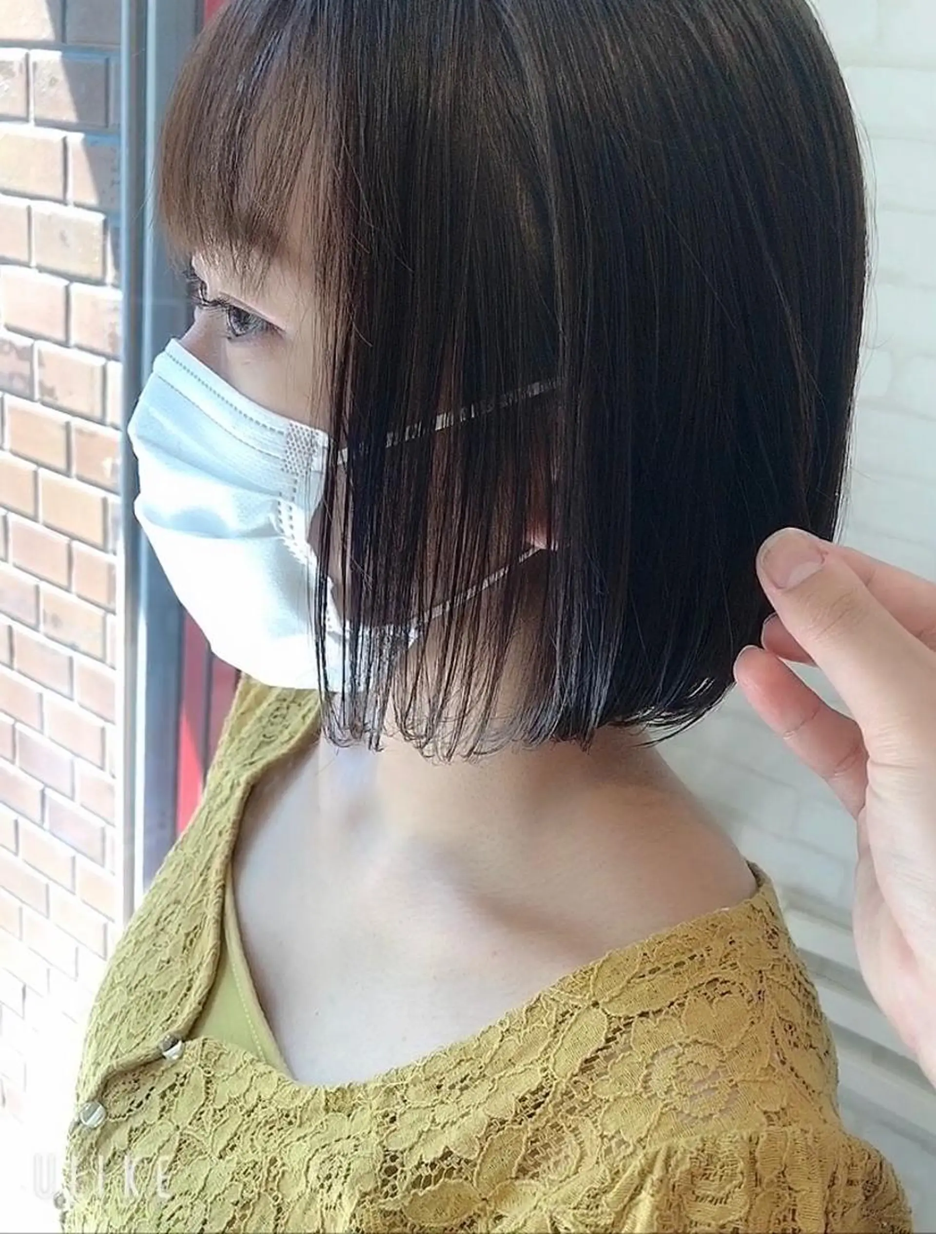 ショート drop/鶴見 /西巻大のヘアスタイル