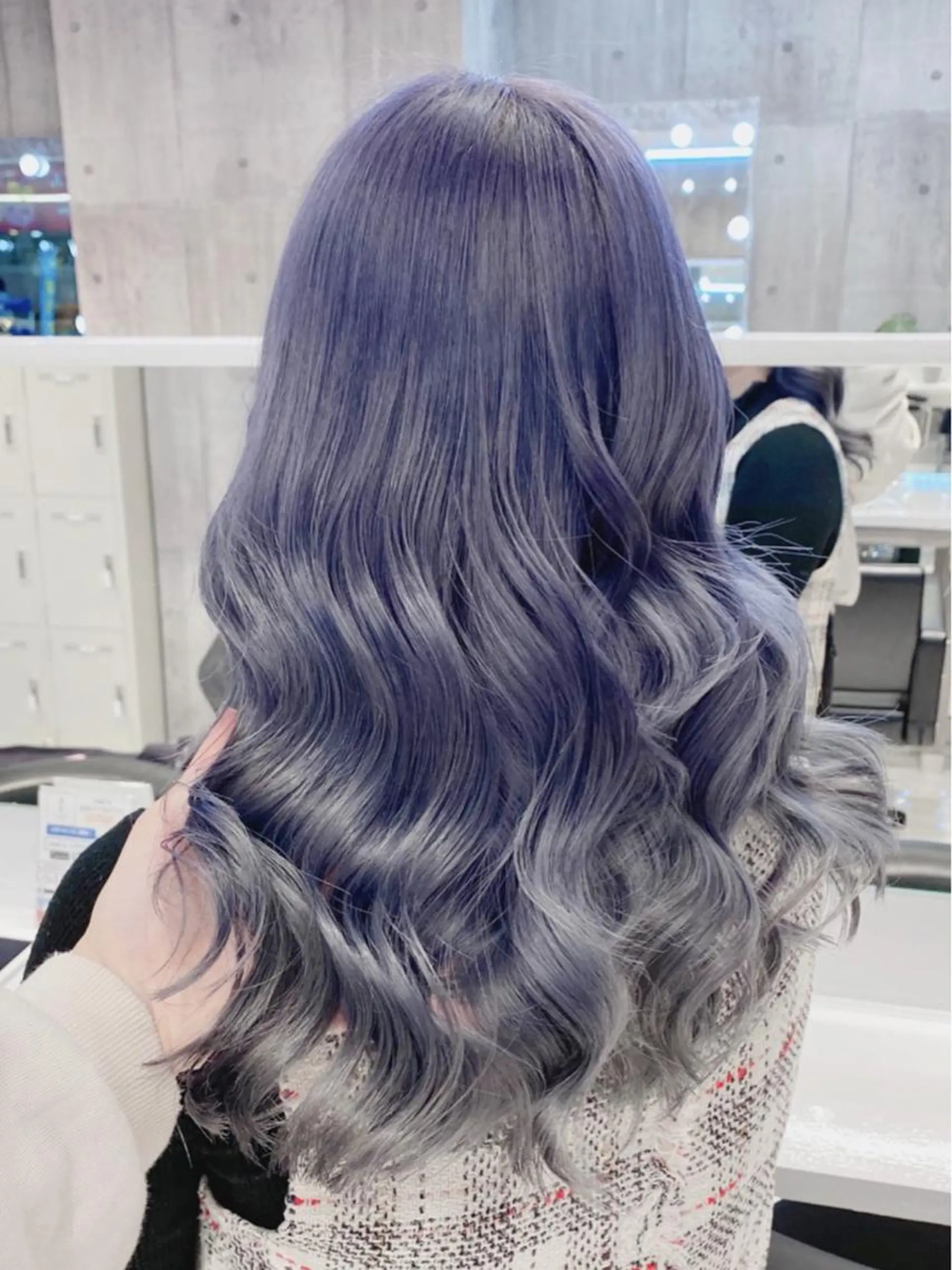 セミロング ヘアカラー トリートメント ハイトーン髪質改善 🎀🐰堀川智史🎀のヘアスタイル