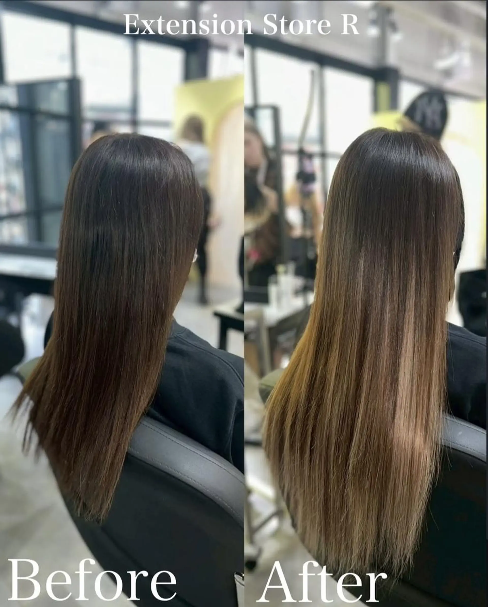 ロング レイヤーカット eye エクステ専門店Rのヘアスタイル