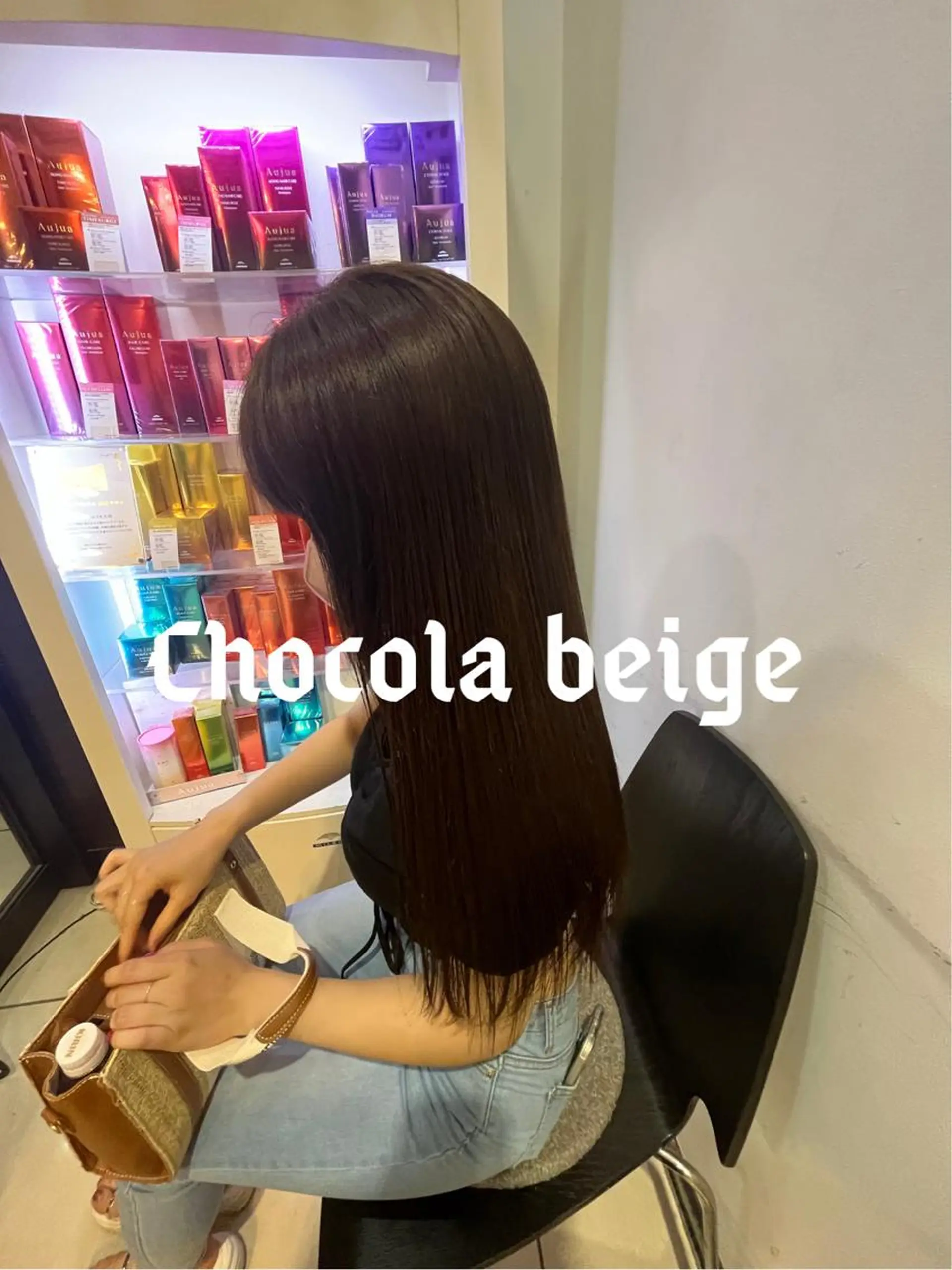 ロング カラー 髪質改善 ロング トリートメント 🥇メンズパーマ /縮毛矯正/木村神心のヘアスタイル