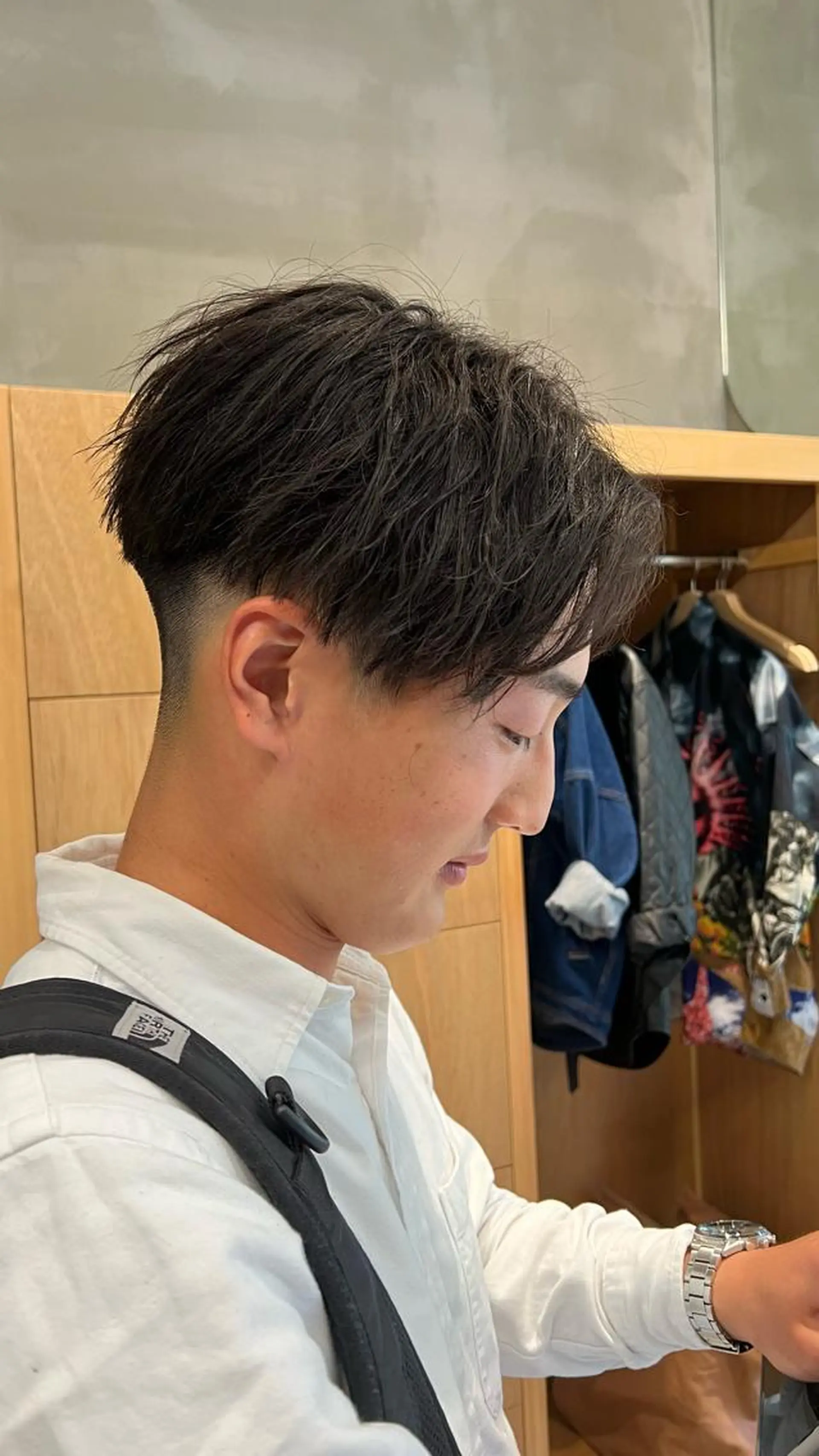 メンズ カット パーマ 渥美祐耶 【メンズカット】のヘアスタイル