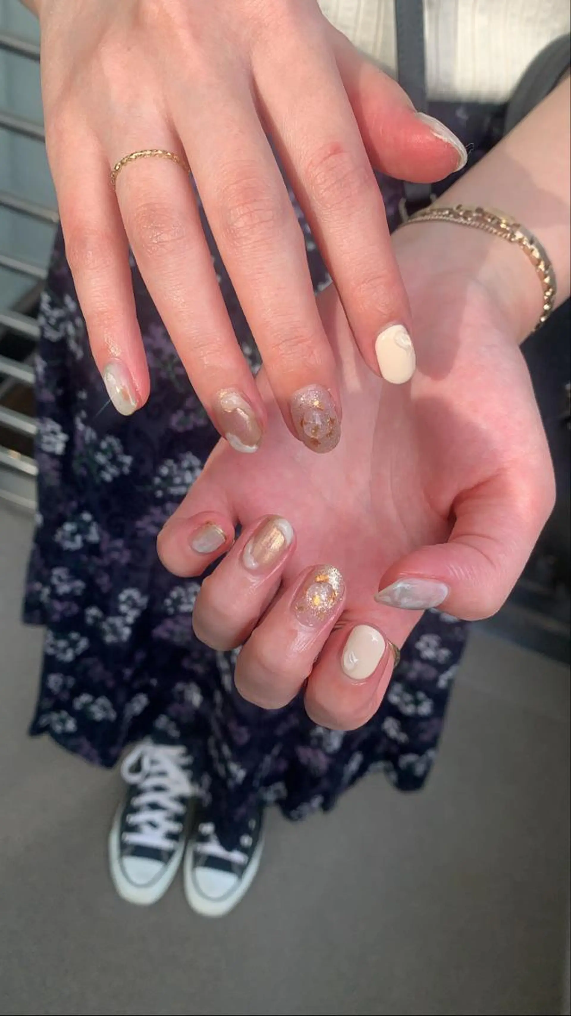 ネイル グリーン nail＊ runa🌻のネイルデザイン