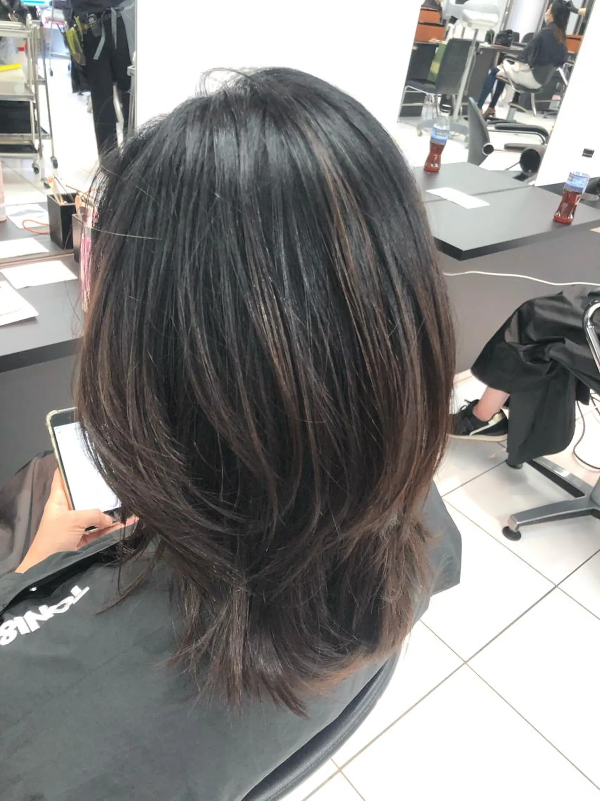 ミディアム 平田 勘吉のヘアスタイル