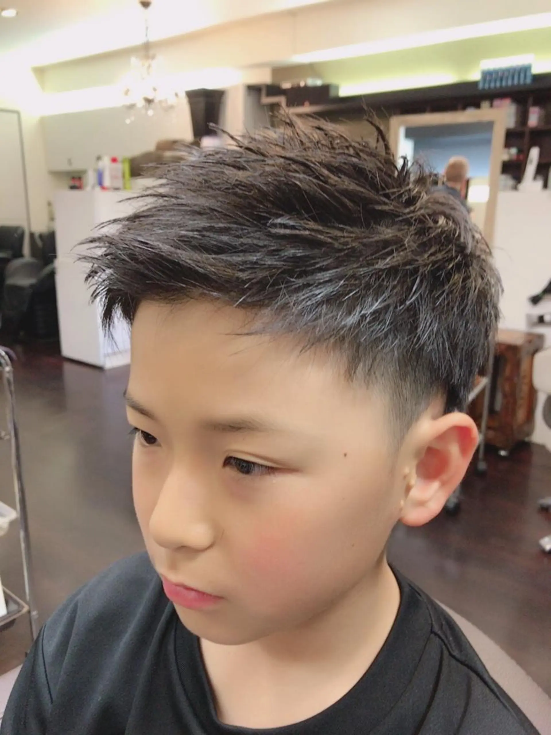 キッズ 前之園 ひかるのヘアスタイル