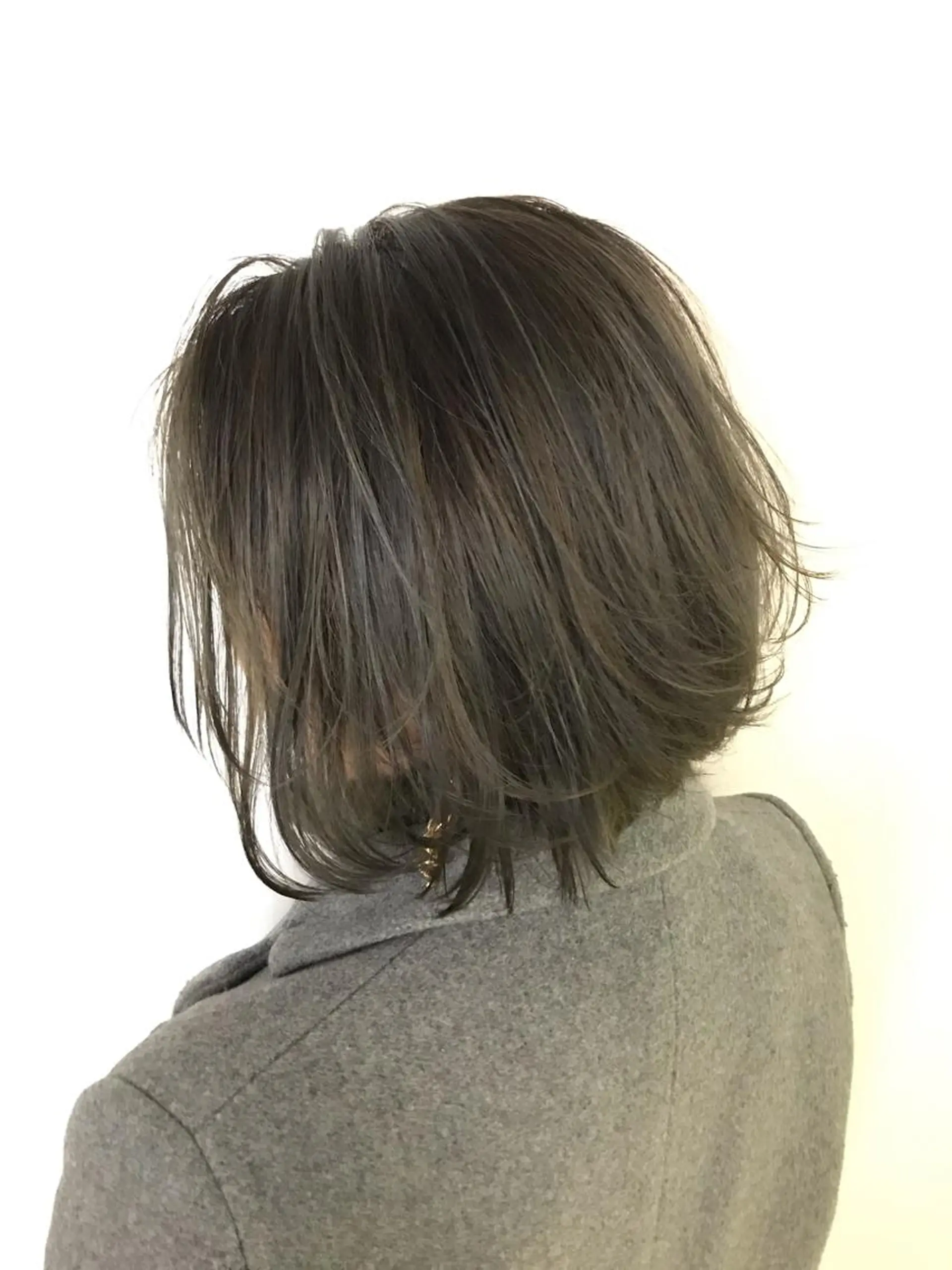 ミディアム 藤中 隆悟のヘアスタイル