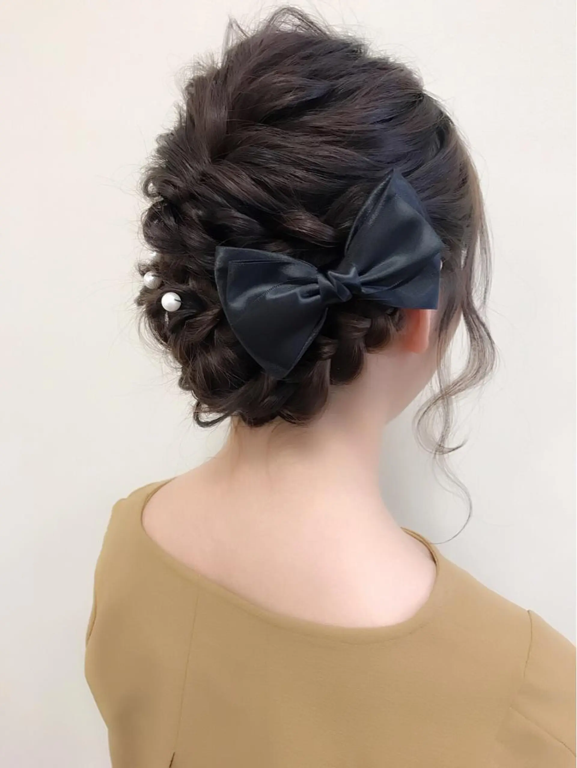 ロング ヘアアレンジ 三つ編み 沢田 瞳のヘアスタイル