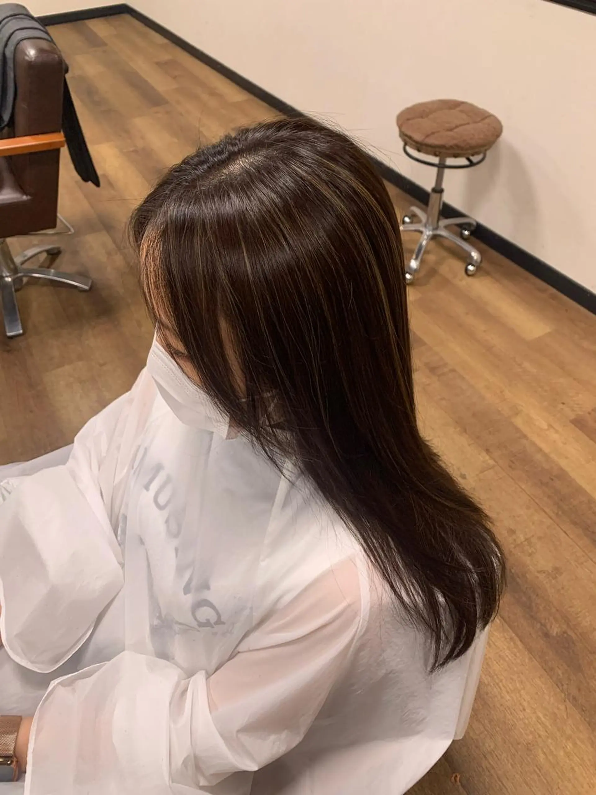 ロング 山﨑 大二郎のヘアスタイル