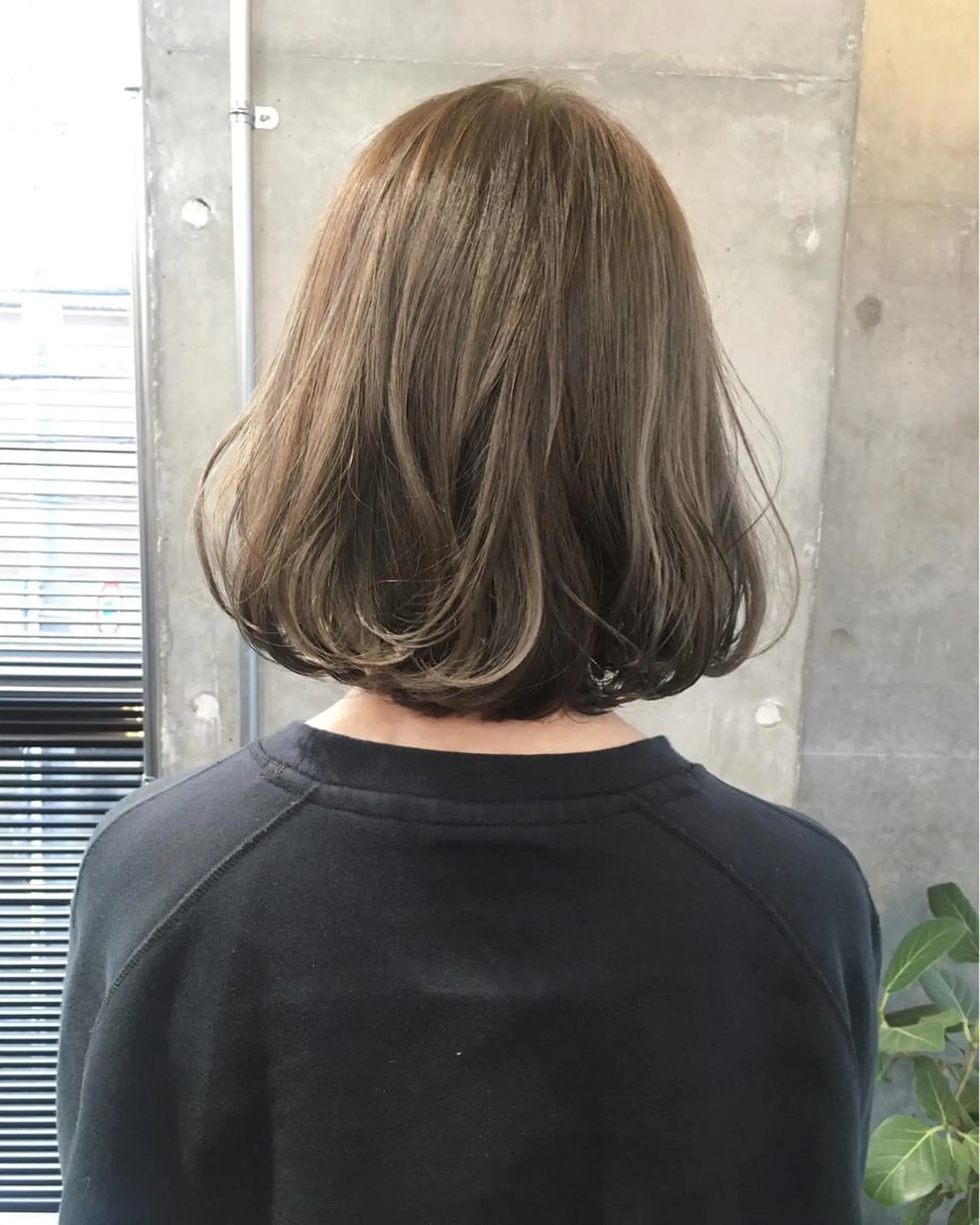 ミディアム カラー ブリーチ ハイライトカラー ハイライト HARU /stylistのヘアスタイル