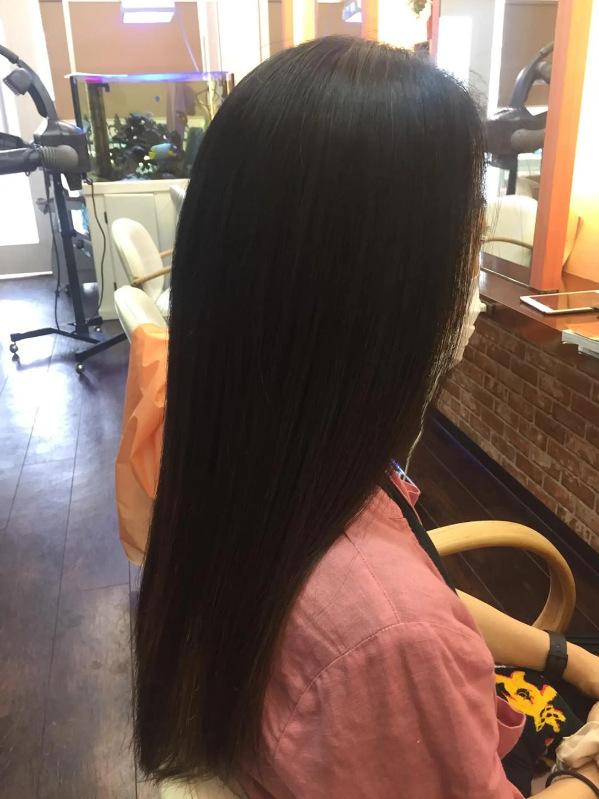 ロング パーマ 桧山 真のヘアスタイル