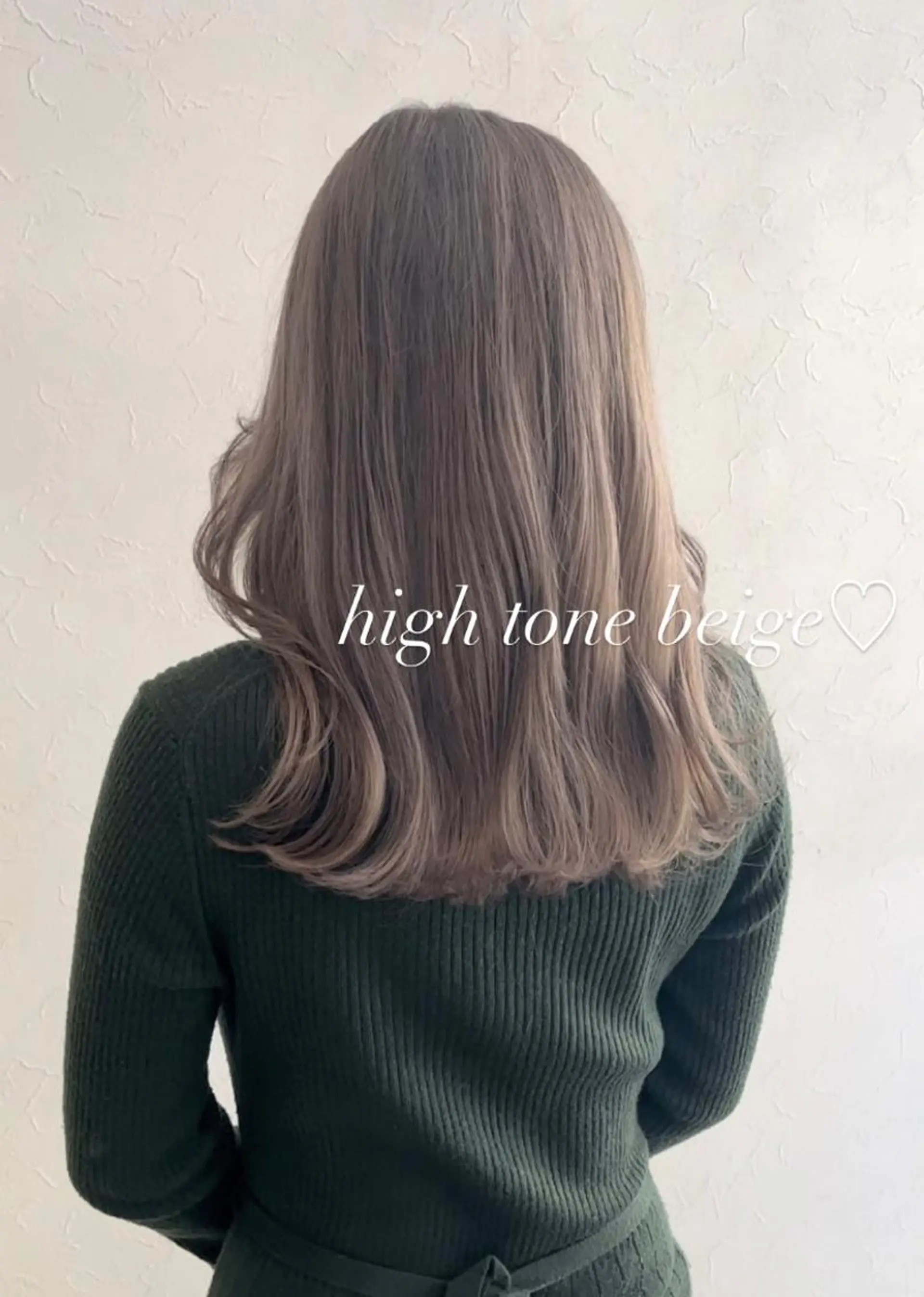 セミロング カラー nakahara madokaのヘアスタイル