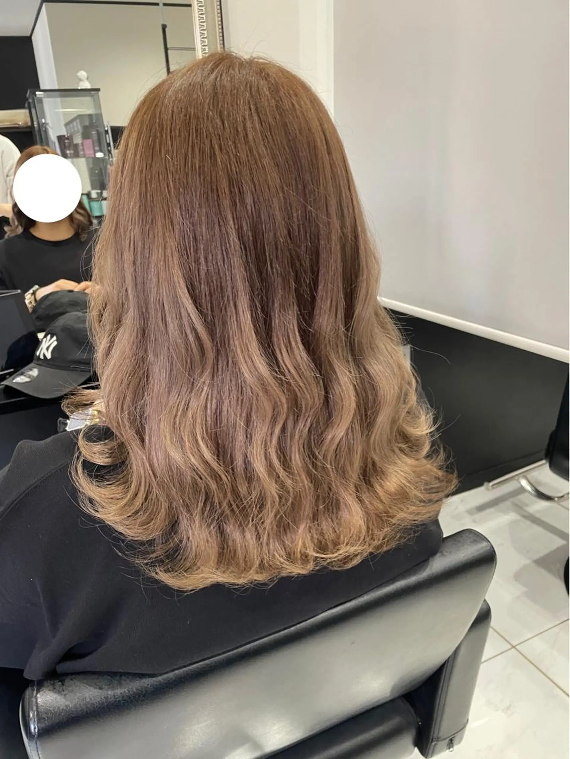 ミディアム ミルクティーブラウン \RINA🐾/ ジェルムのヘアスタイル