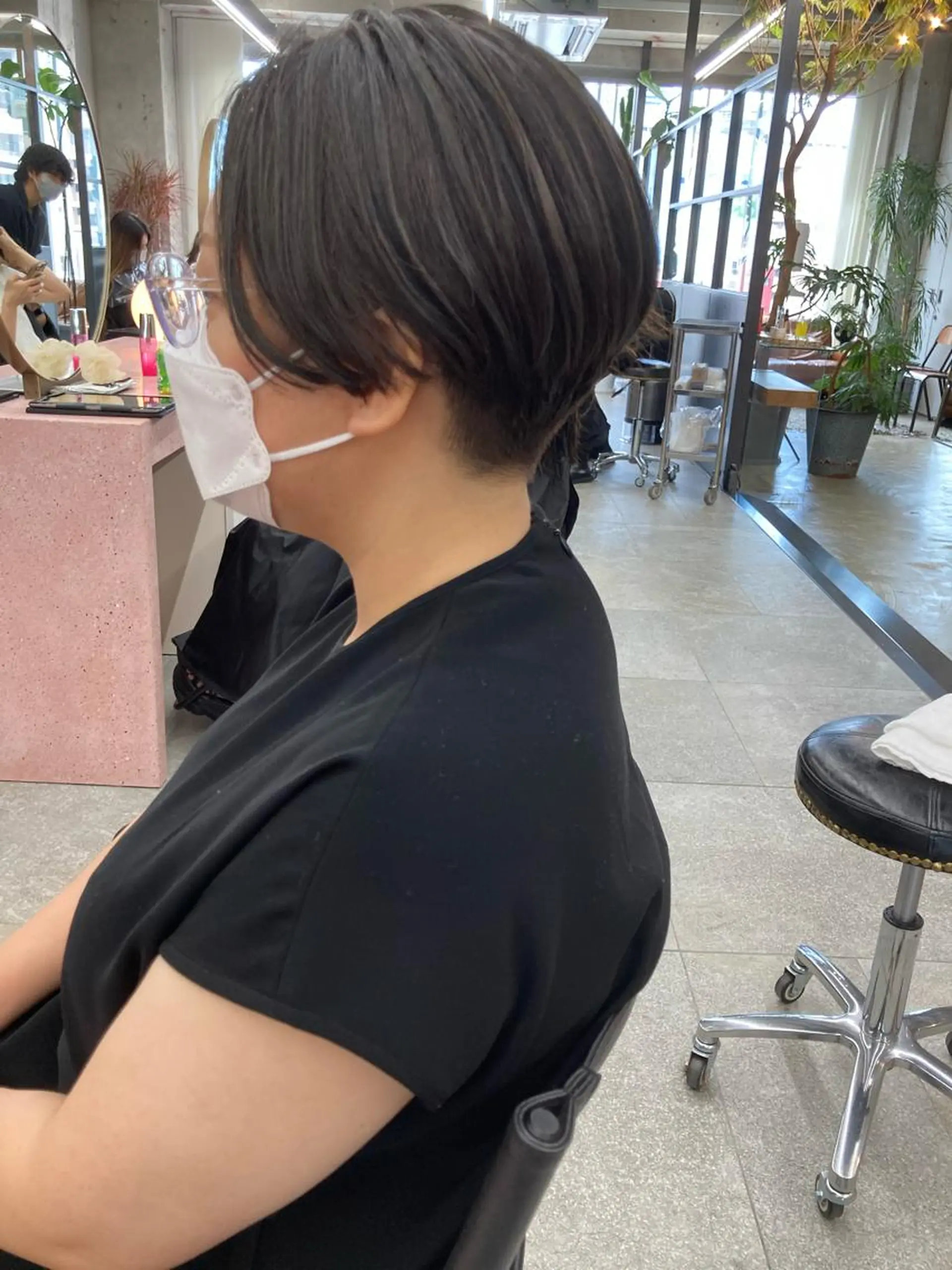 ショート カラー ハイライトカラー ハイライト 小木曽智美 /ボブ/ショートのヘアスタイル