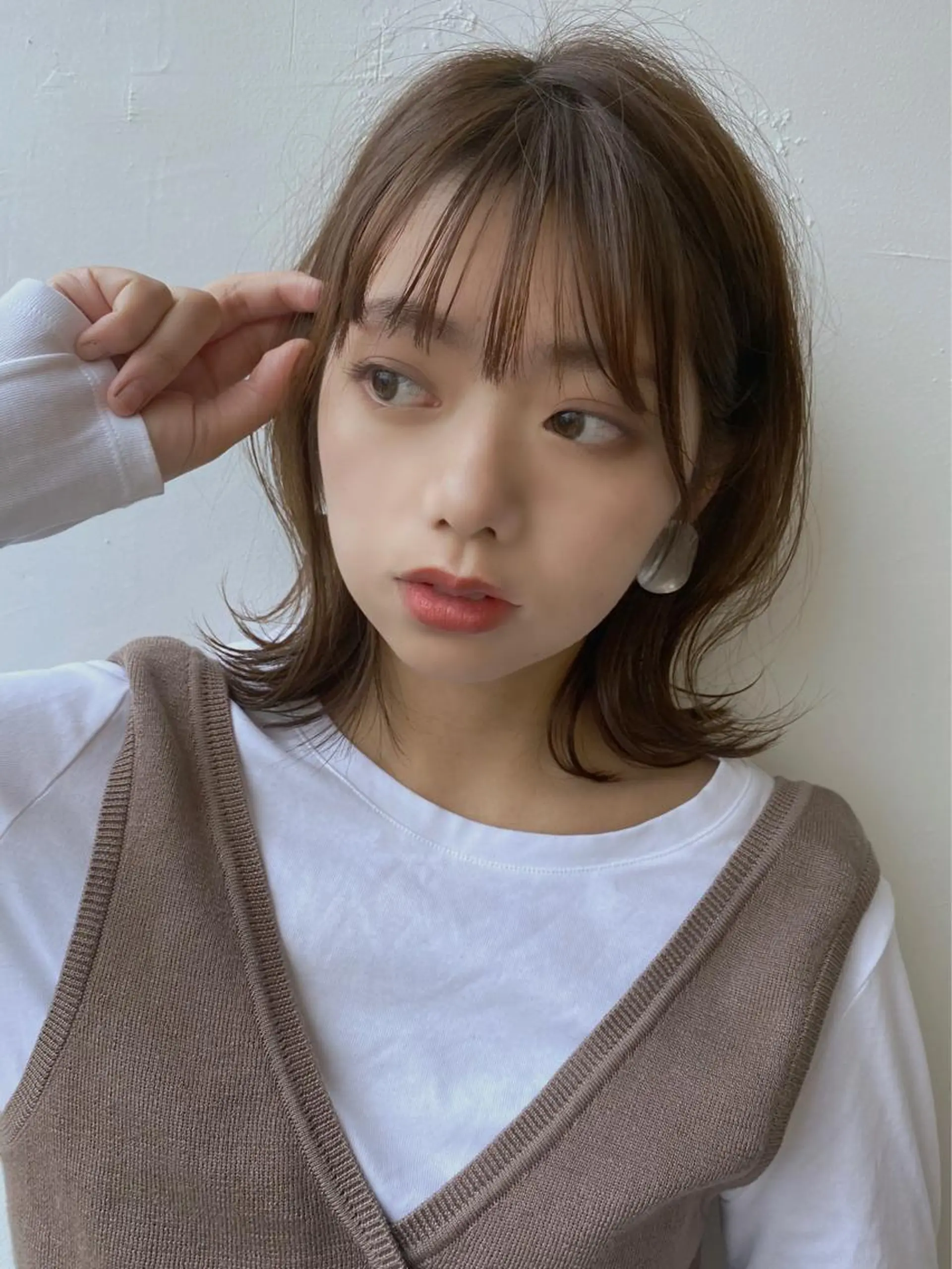 セミロング カラー 🥣 hashi 🛋️のヘアスタイル