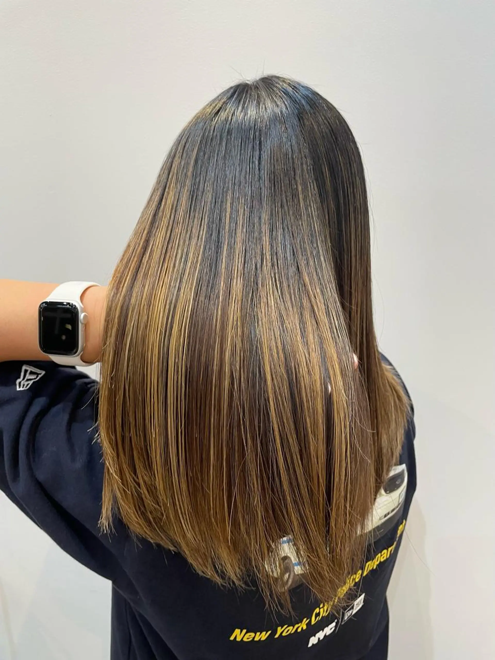 セミロング トリートメント Hana❁⃘*.ﾟ Jr.stylistのヘアスタイル