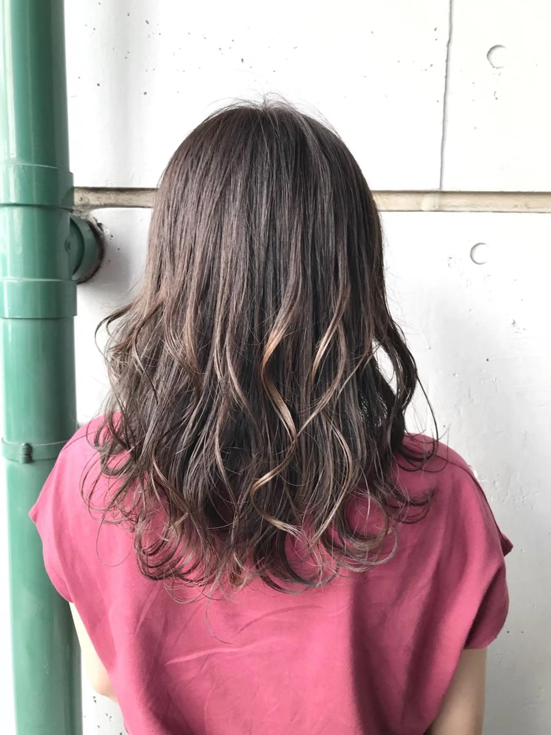 ミディアム カラー 原山 直人のヘアスタイル