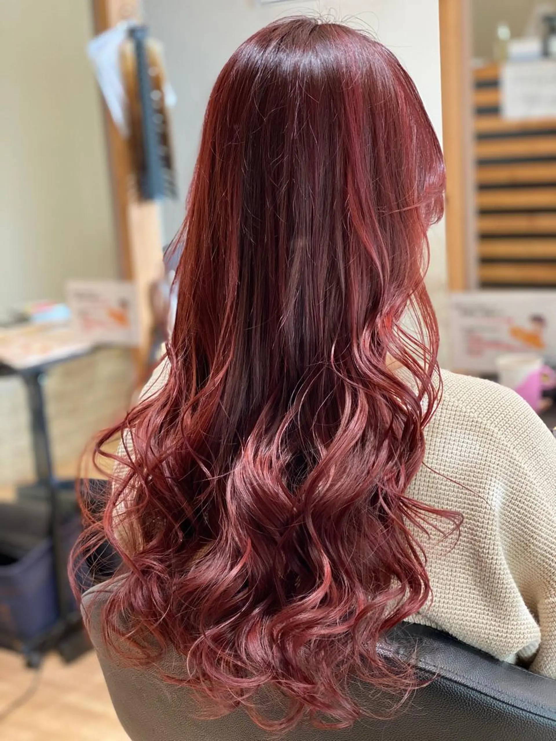 ロング カラー 関口 友行のヘアスタイル