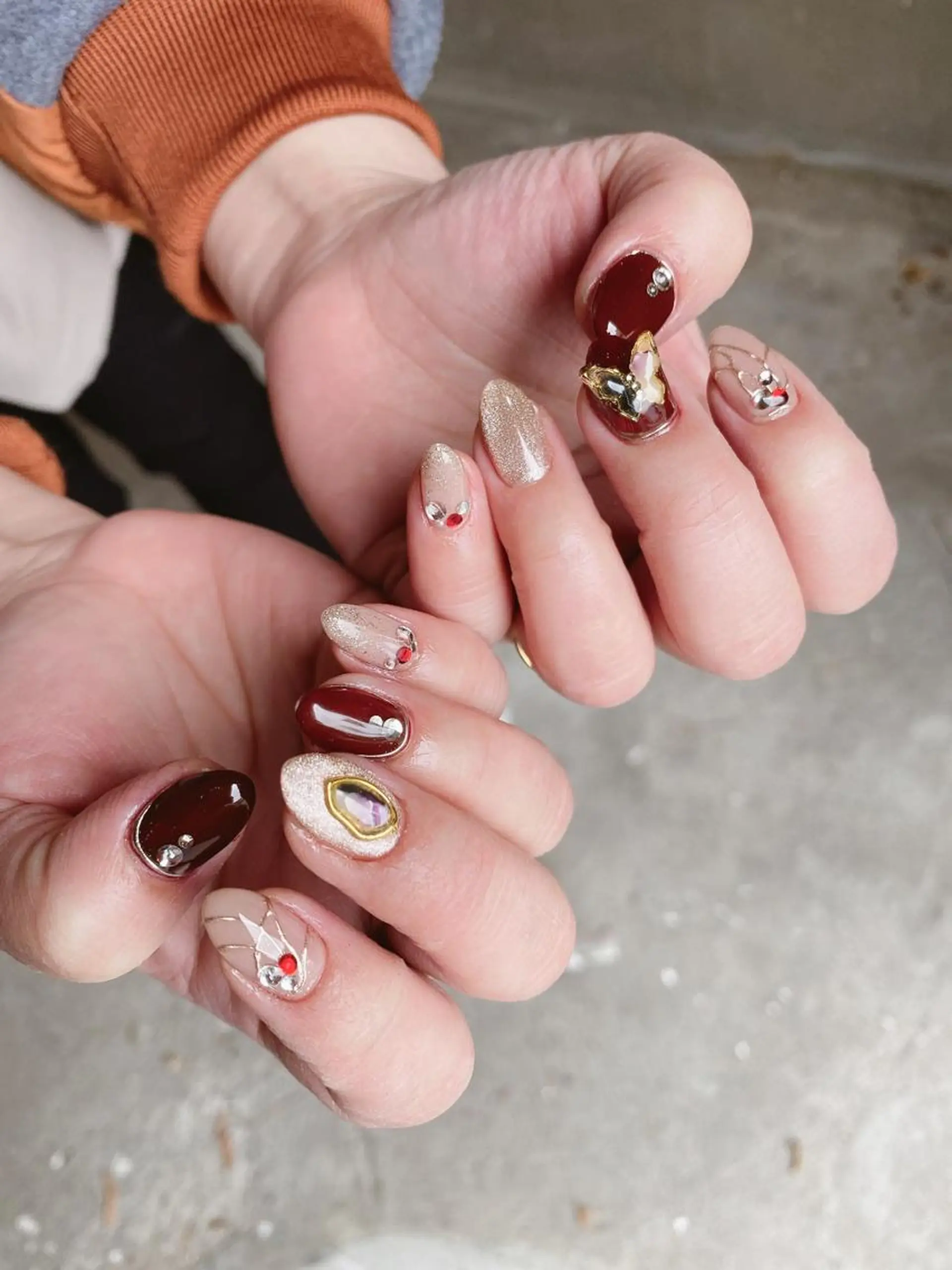 ネイル ハンドネイル nailsalon ∞ ﾐｶﾅﾙ ∞のネイルデザイン