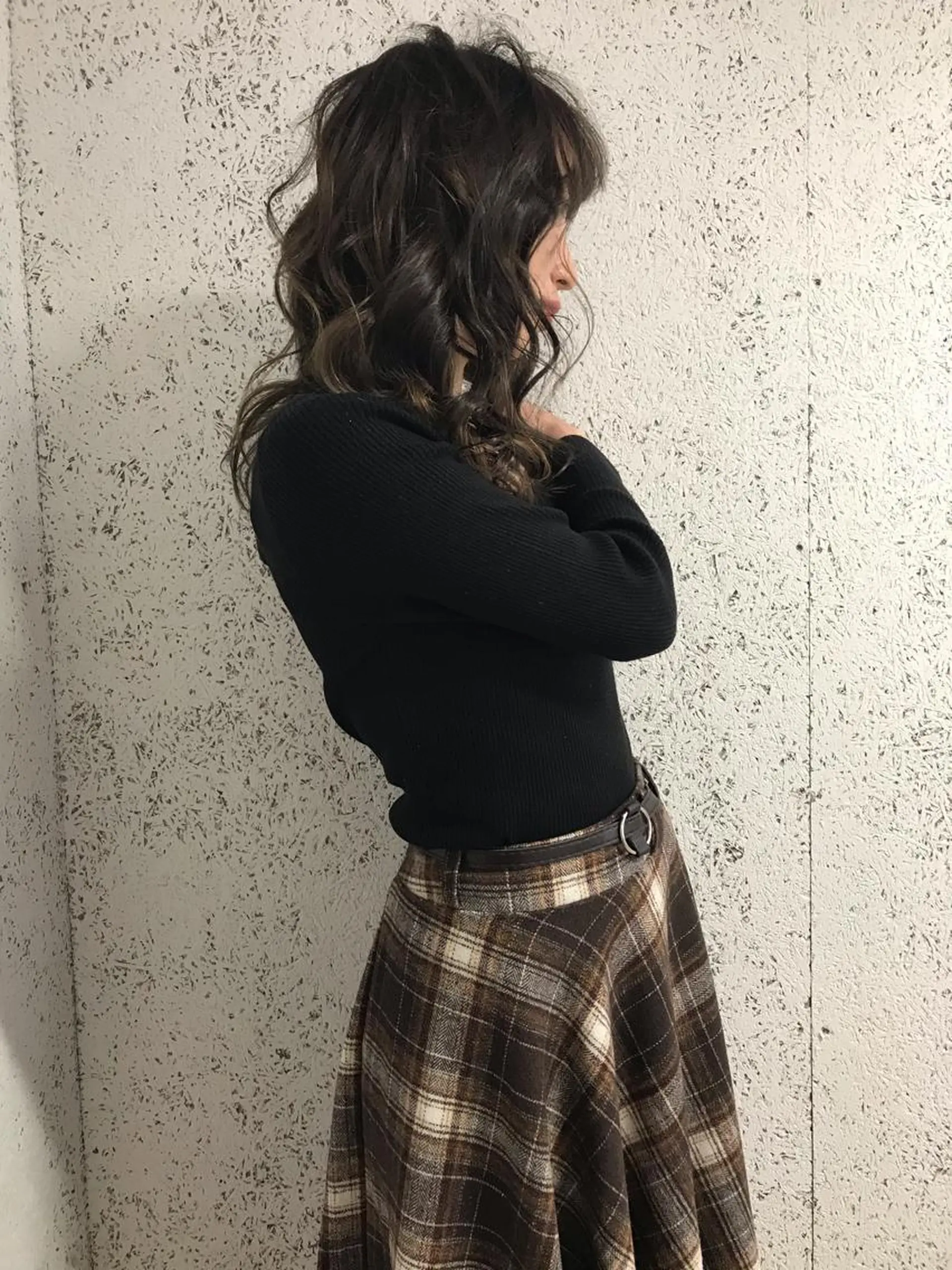 ロング カラー KOOKI スティードトーキョーのヘアスタイル