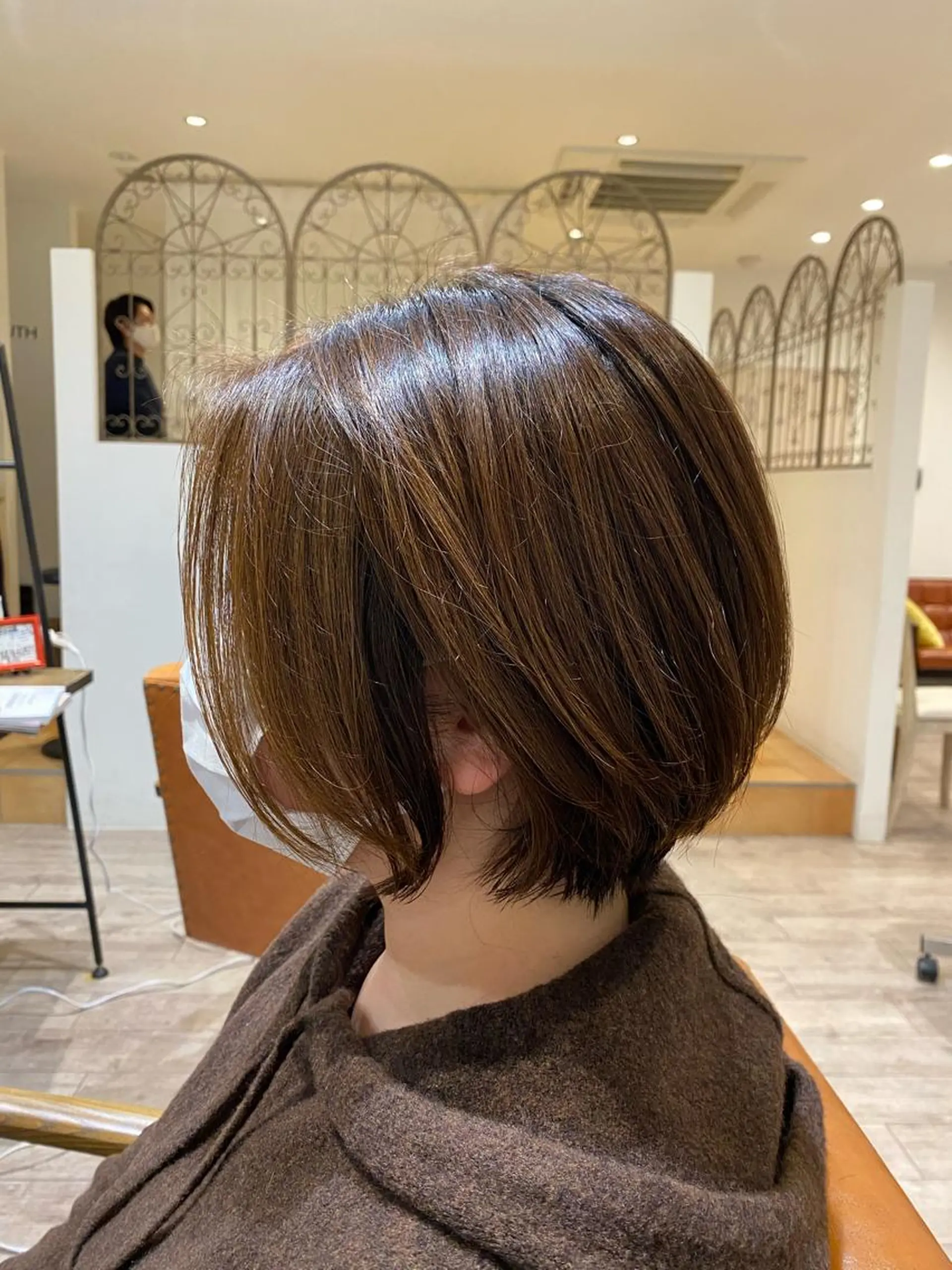 ショート カラー 赤間 飛鳥のヘアスタイル