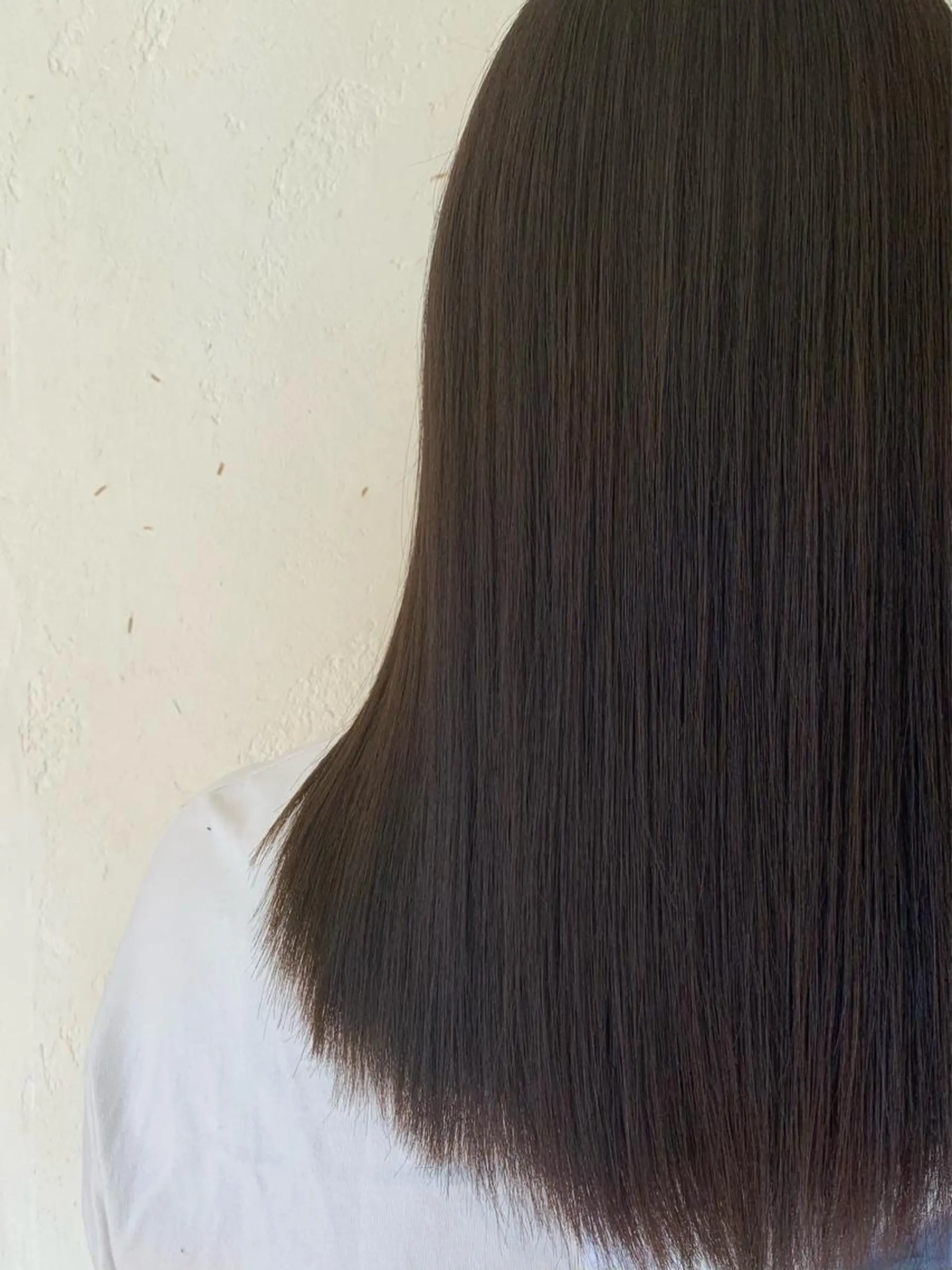 ロング 近鉄奈良 カラー　うのさくらのヘアスタイル