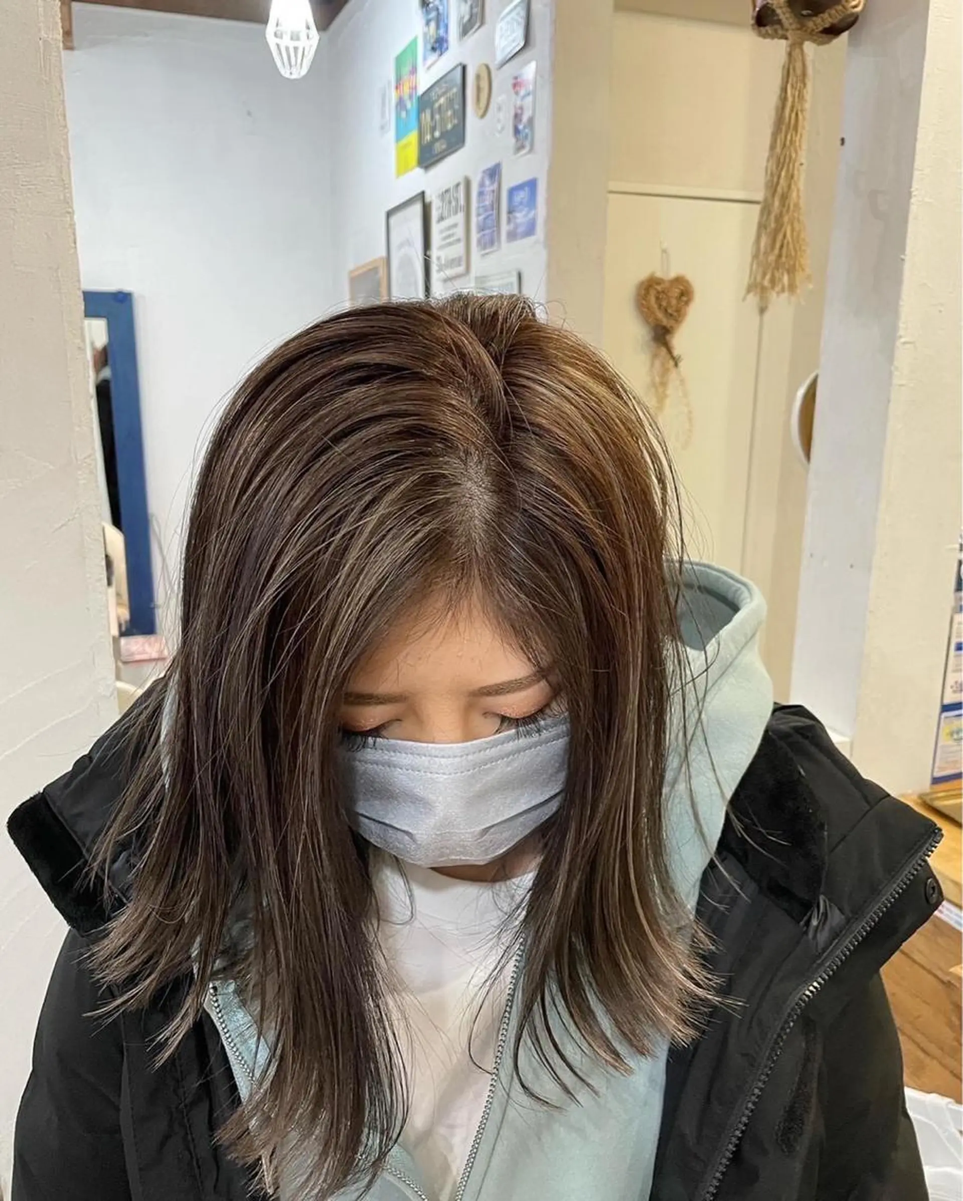 セミロング ヘアカラー Luuna所属・Luuna hair loungeのヘアスタイル