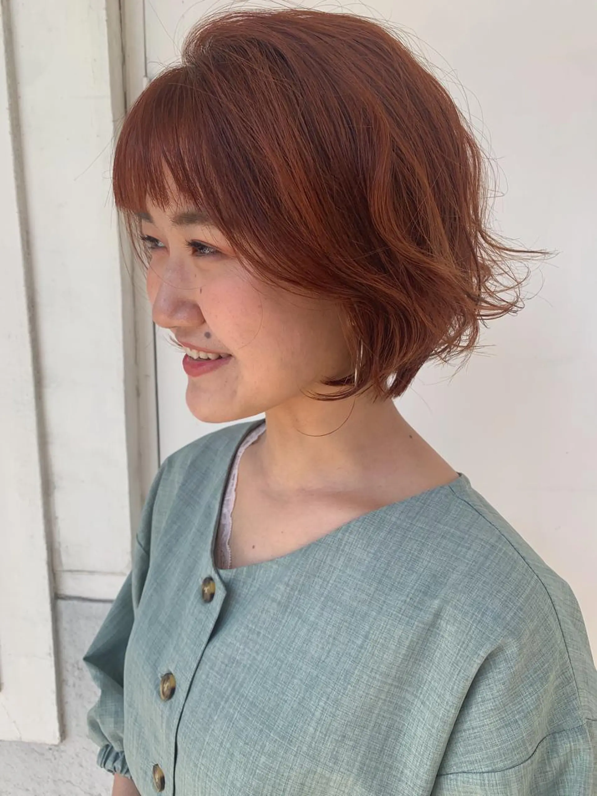 ショート カラー オレンジ ヘアカラー m ā l o.🌷 サカモトマイコのヘアスタイル