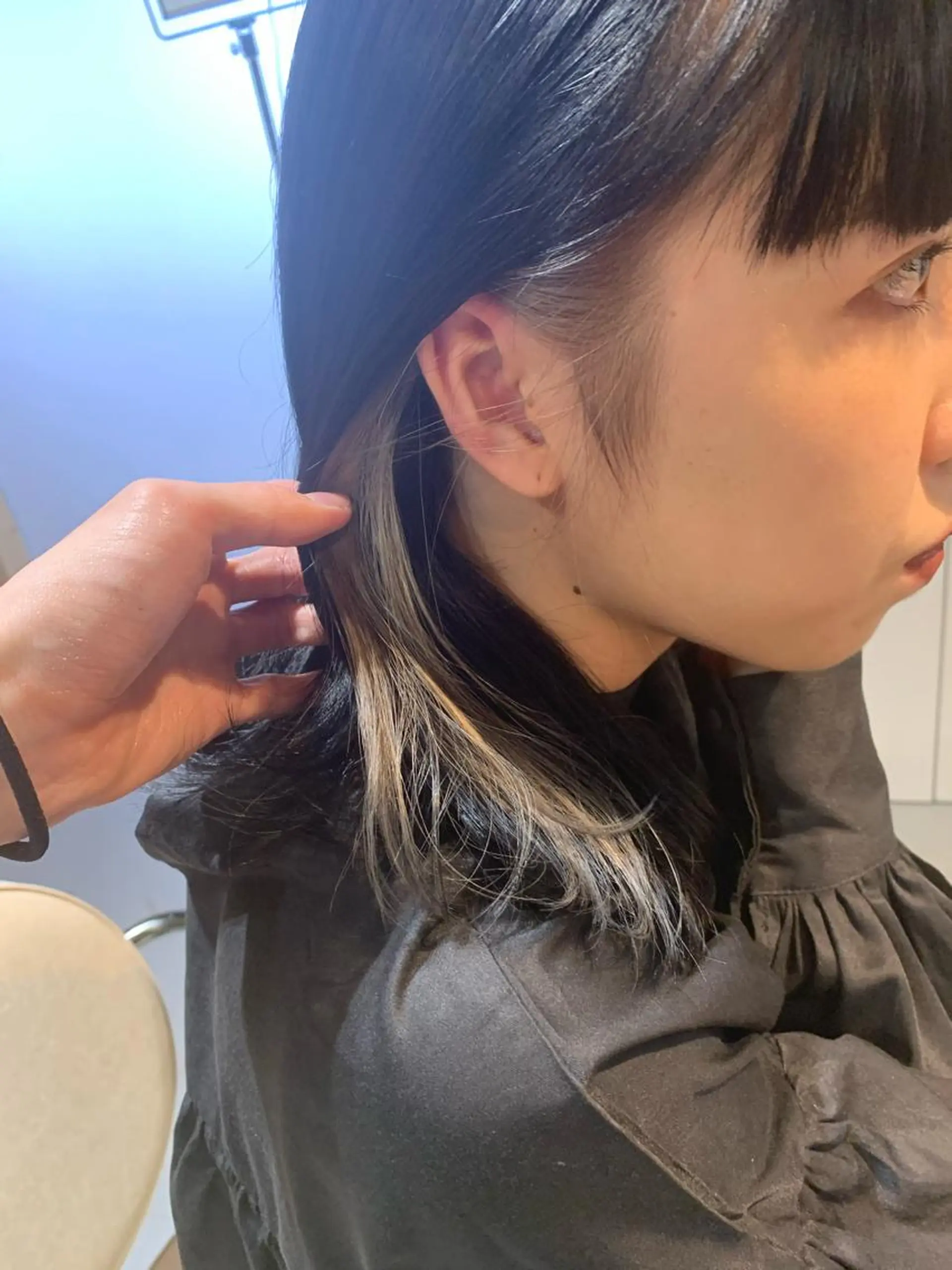 ミディアム カラー インナーカラー カット ヘアカラー トリートメント tension 【テンション】のヘアスタイル