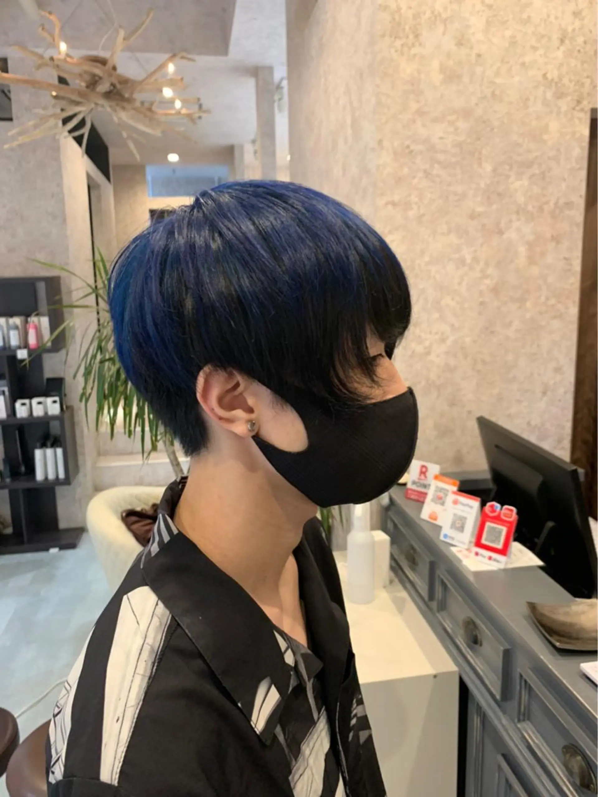 カラー メンズ ブルーカラー 🫟Blanco🫟 Color&Careのヘアスタイル