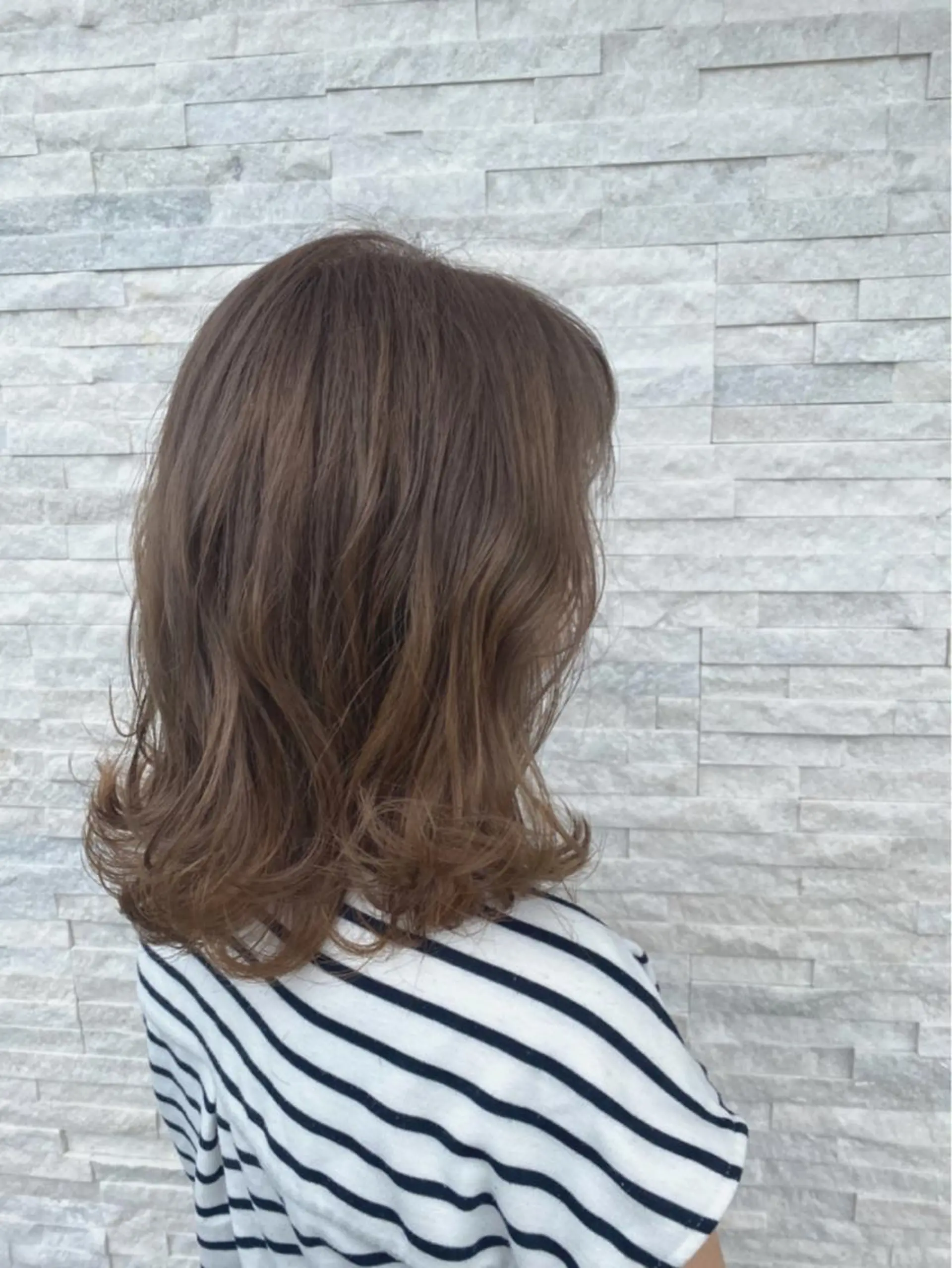 セミロング カラー パーマ ヘアアレンジ メンズ ネイル 豊橋美容院 ソンリエのヘアスタイル