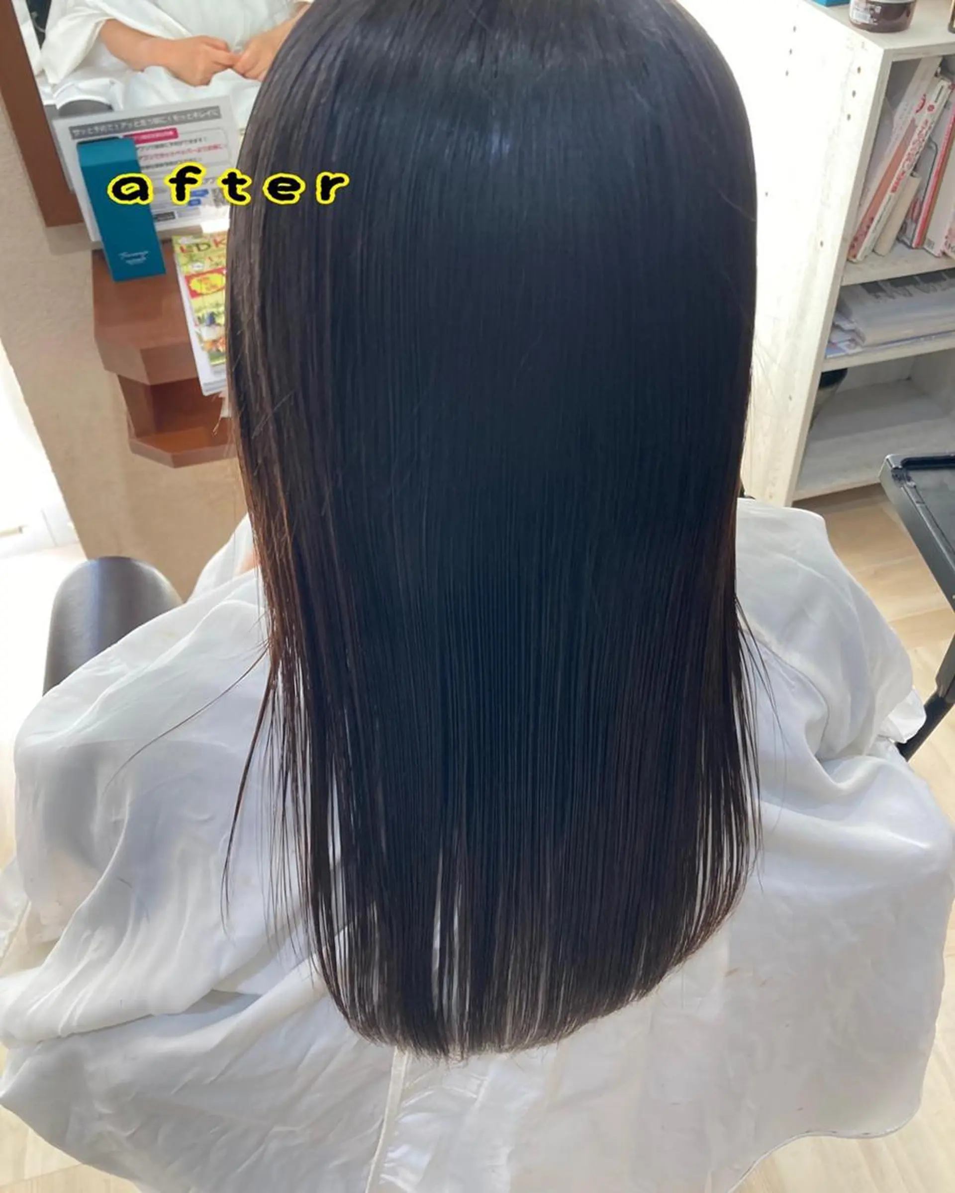 カラー 髪質改善 縮毛矯正 髪質改善/透明感 カラー/内藤有須加のヘアスタイル