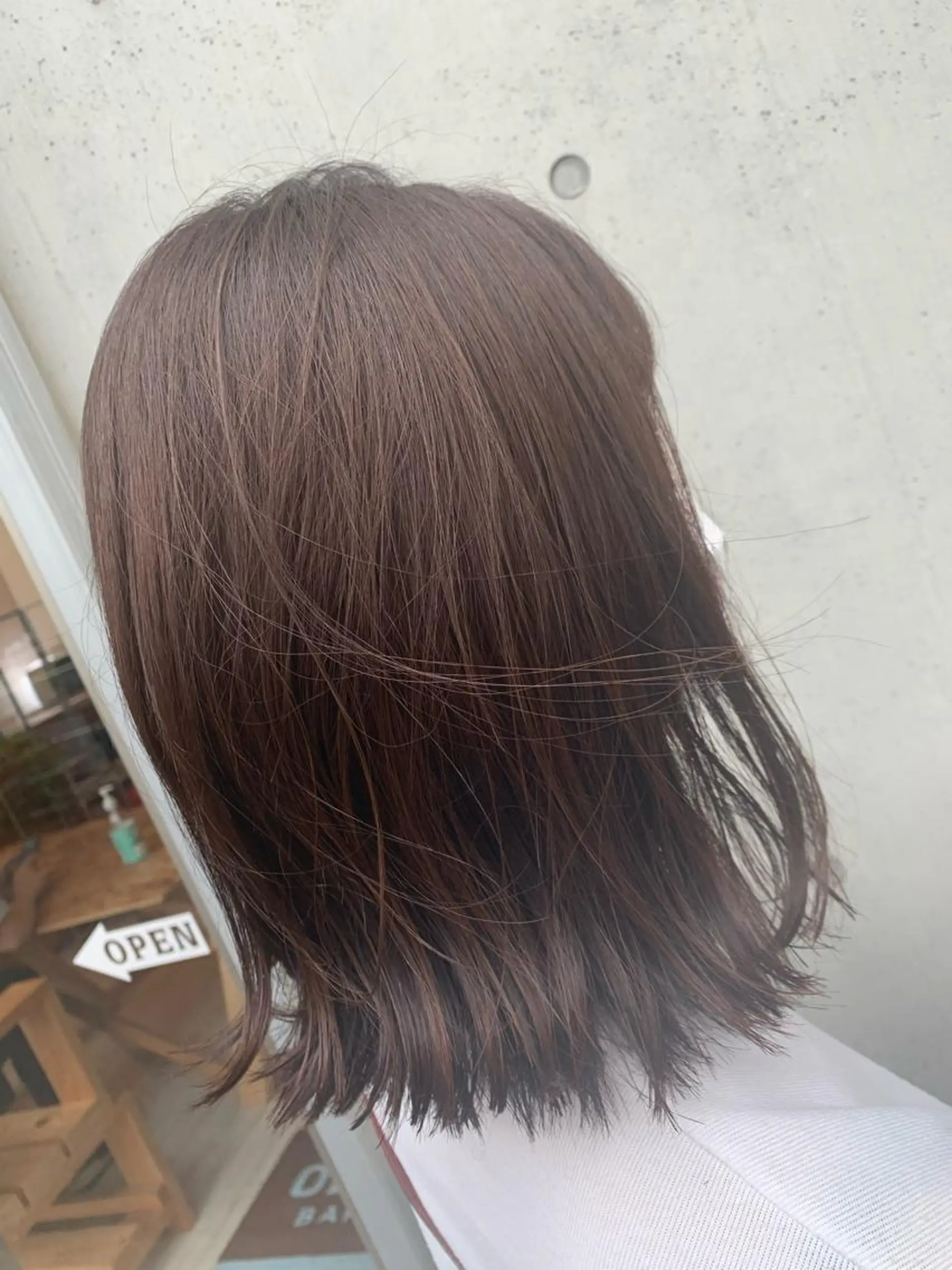 ミディアム 通い続けられるサロン ママ美容師　明日香のヘアスタイル
