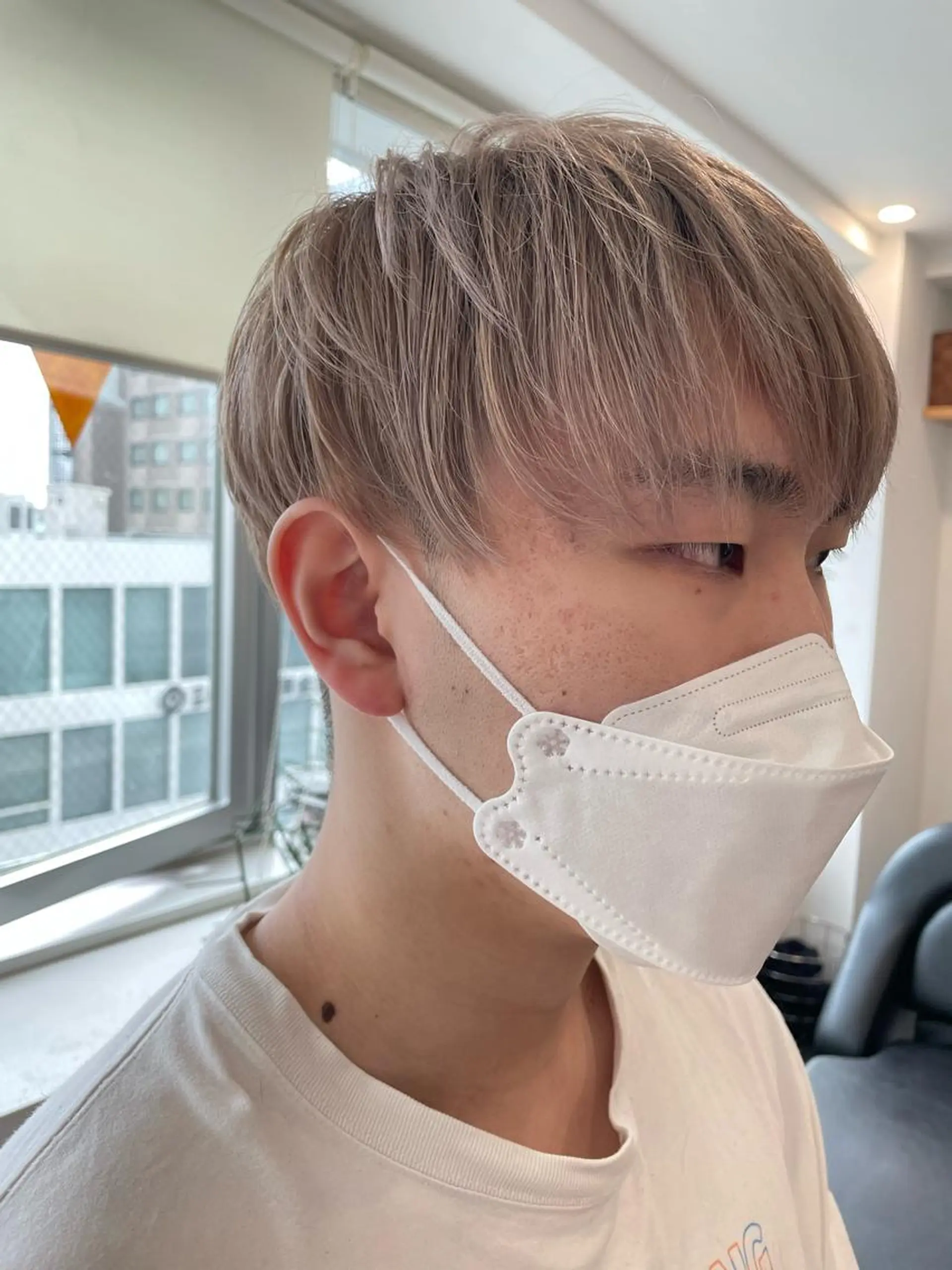 ショート カラー 京都美容師 塩のヘアスタイル