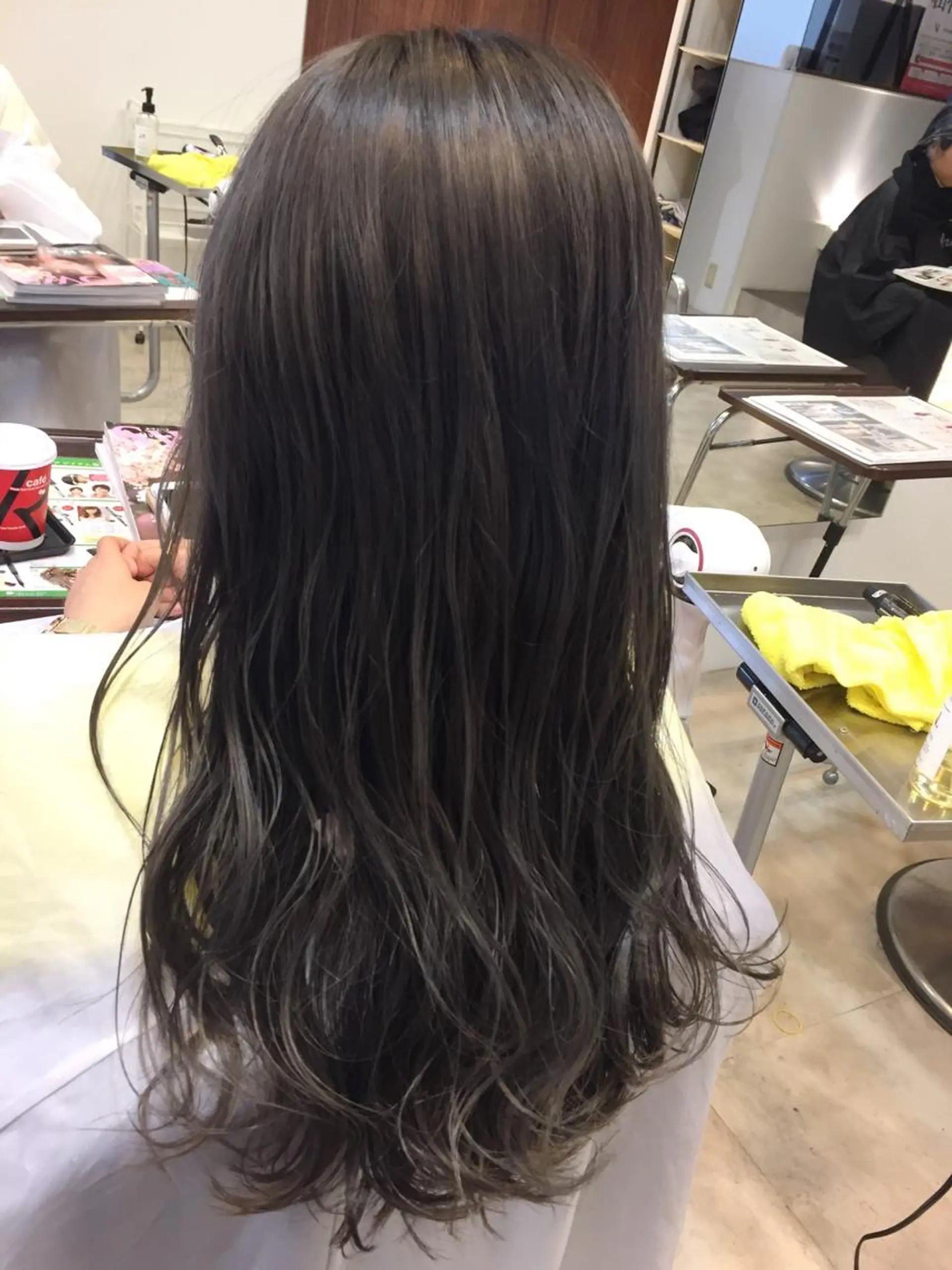 ロング メンズパーマ/難波/ 心斎橋　室園亮佑のヘアスタイル